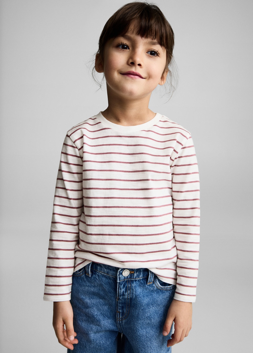 Maglietta aderente a righe in cotone Blu Tommy hilfiger - Donna | Place des Tendances Maglietta aderente a righe in cotone Blu Tommy hilfiger - Donna | Place des Tendances