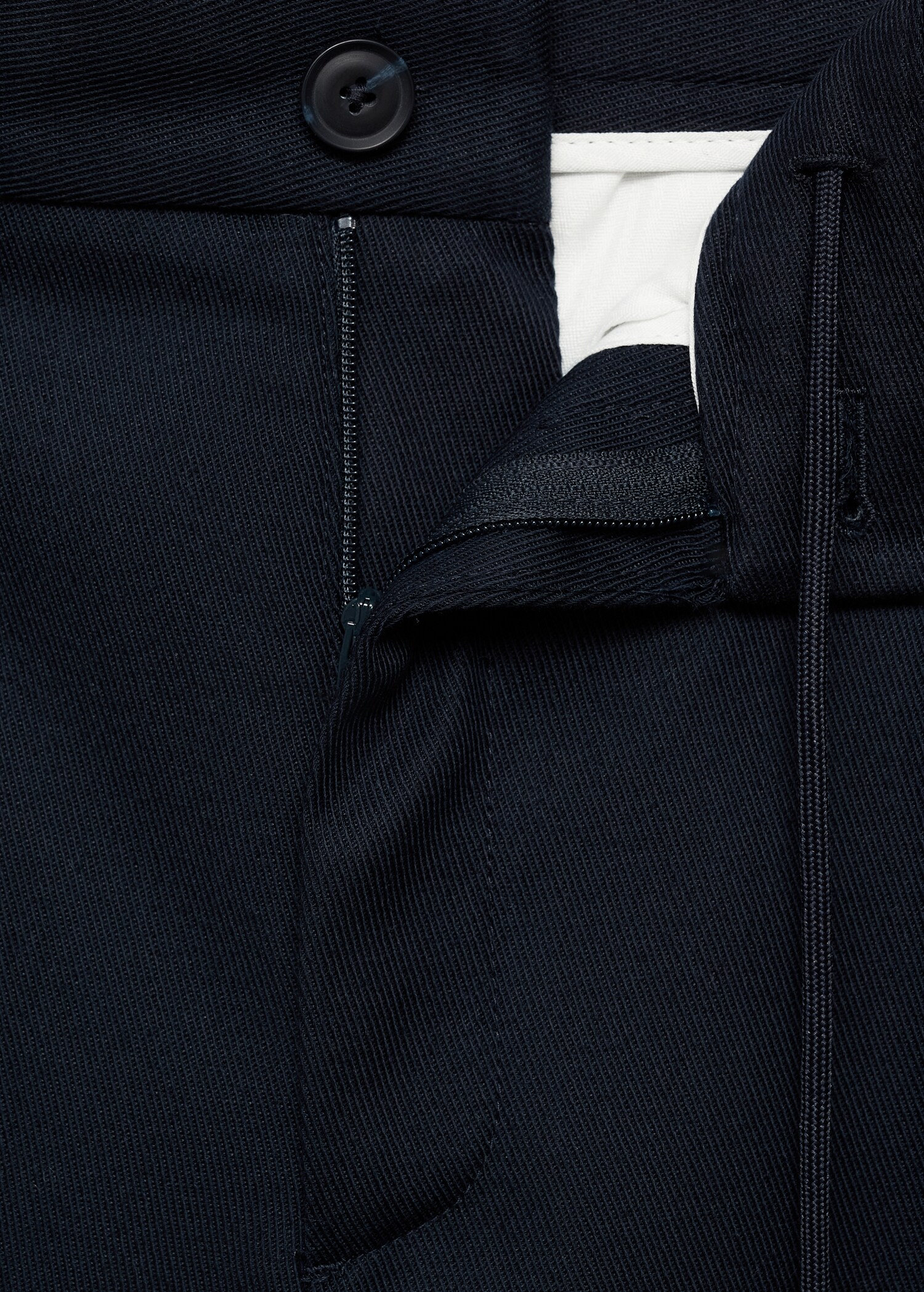 Straight-fit pleated trousers - Details of the article 8