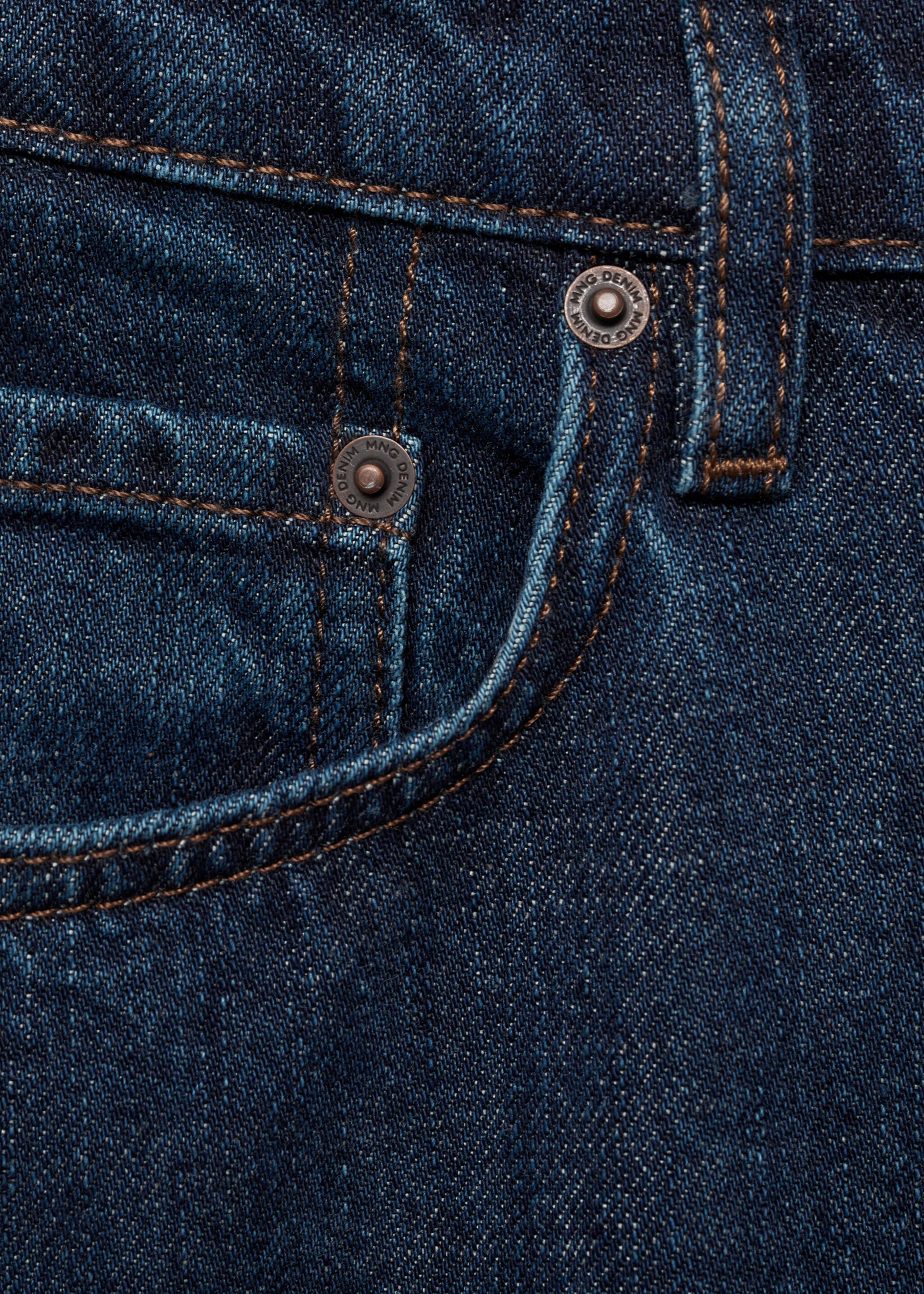 Jean Moby straight-fit délavé foncé - Détail de l'article 0, Bleu. Ref: 87070618-00.