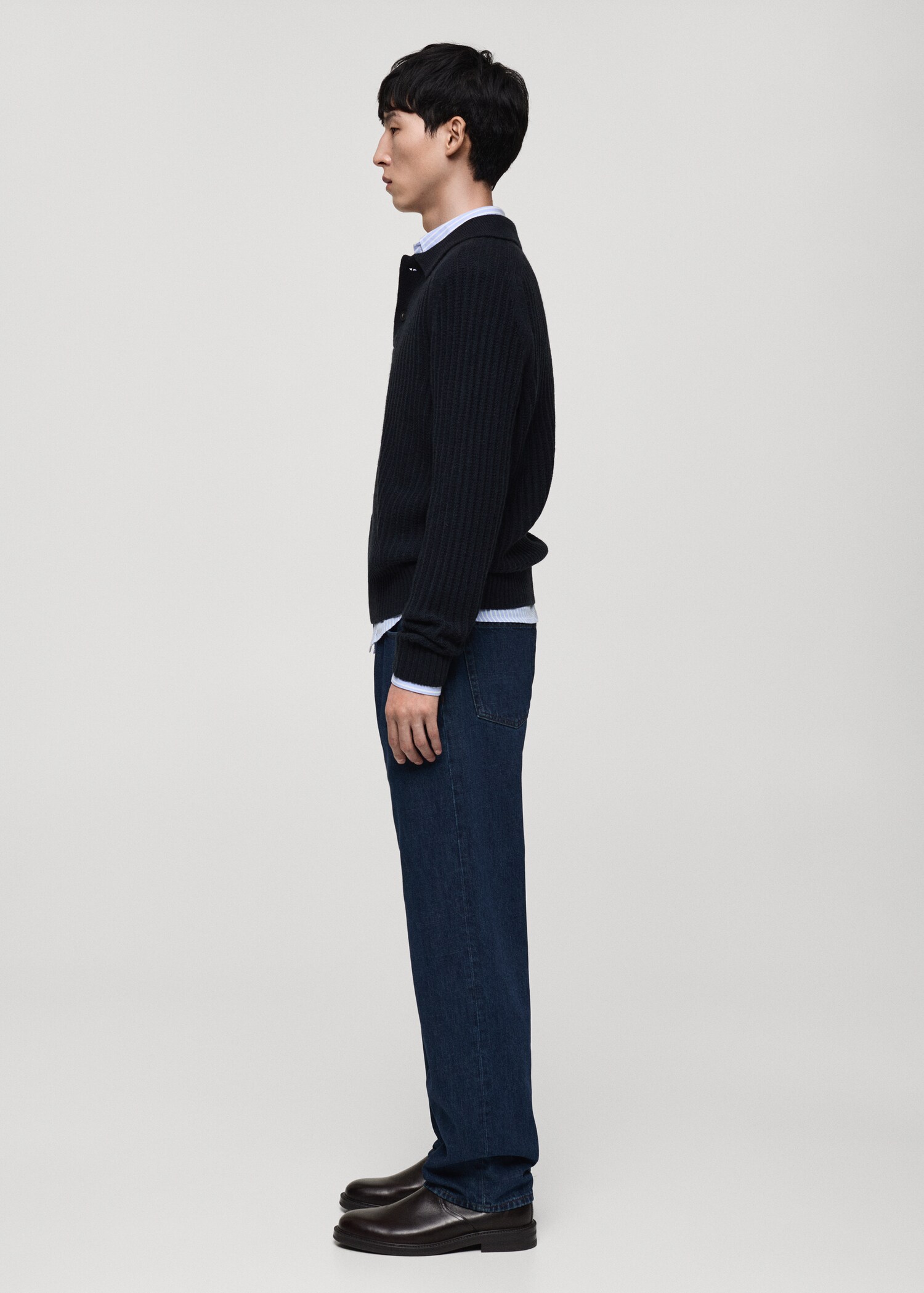 Jean Moby straight-fit délavé foncé - Détail de l'article 2