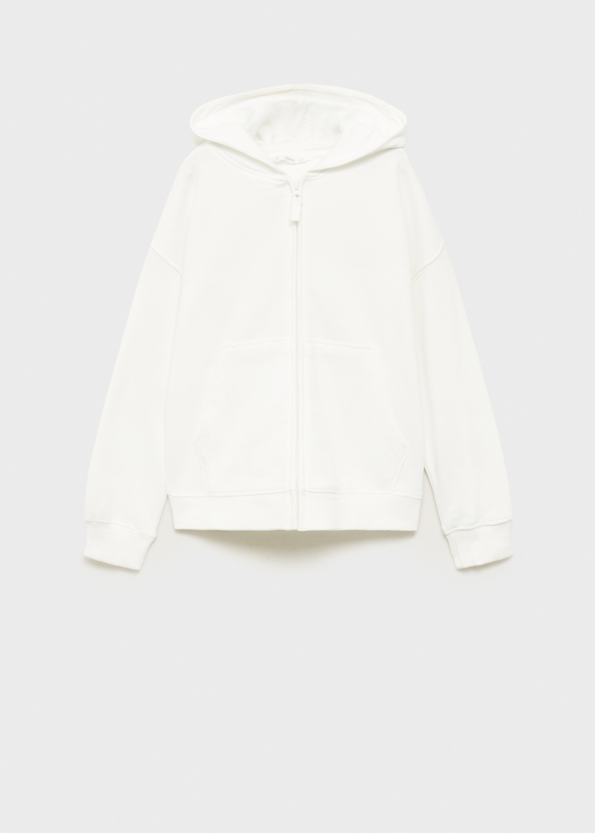 Sweatshirt with open hood - Article without model, Off White. Ref: 87070620-00.