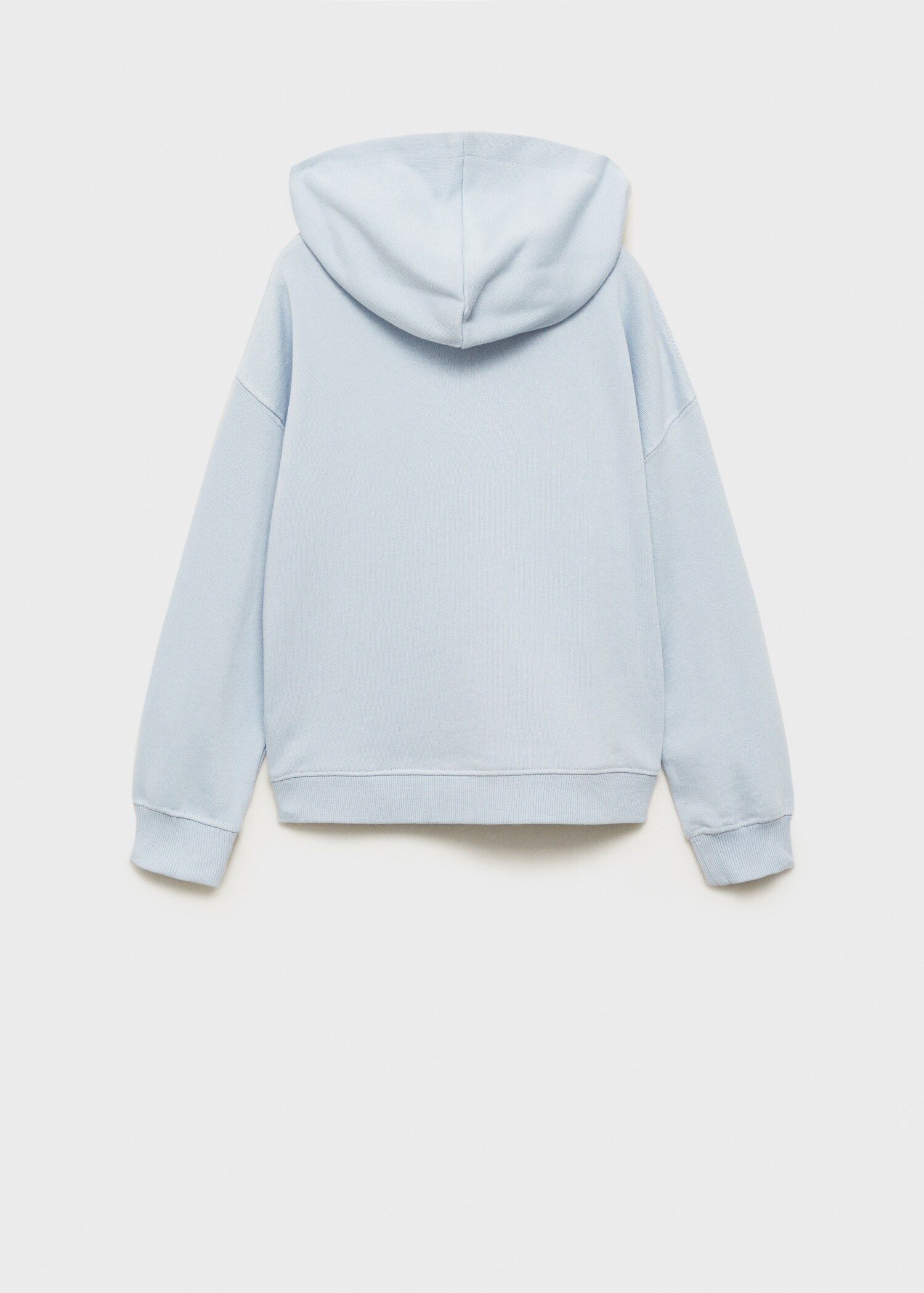 Sweatshirt with open hood - Reverse of the article