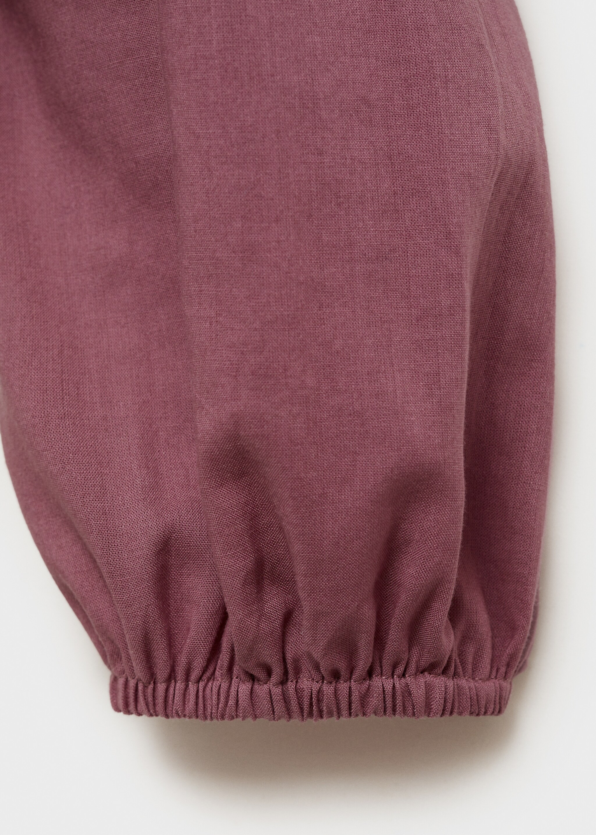 Blusa nido de abeja - Detalle del artículo 0, Granate. Ref: 87070622-00.