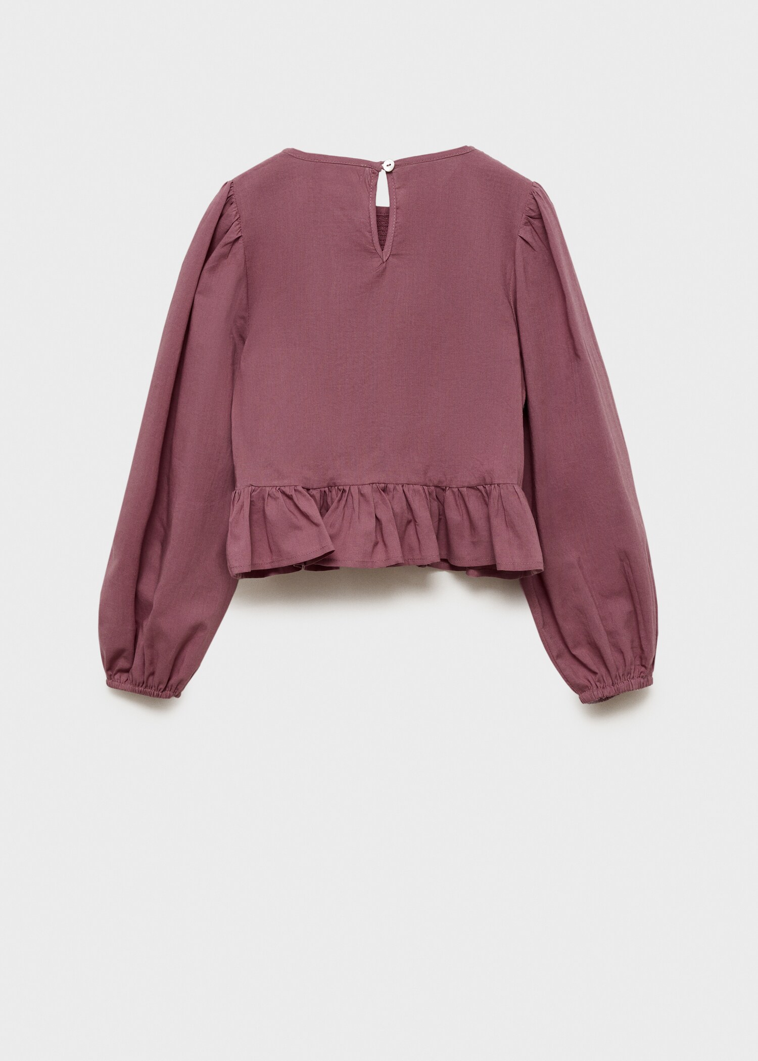 Blusa nido de abeja - Reverso del artículo