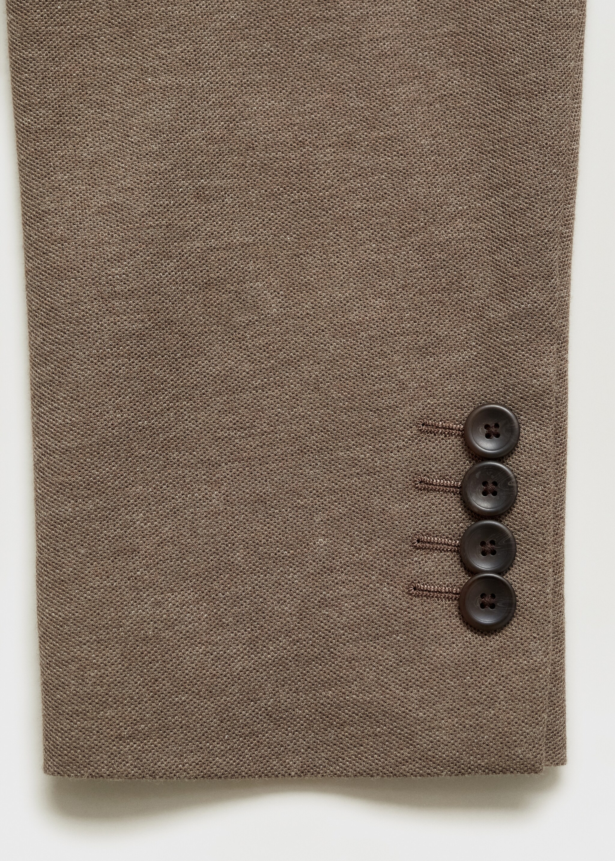 Verner slim-fit cotton jacket - Details of the article 0, Medium Brown. Ref: 87070628-00.