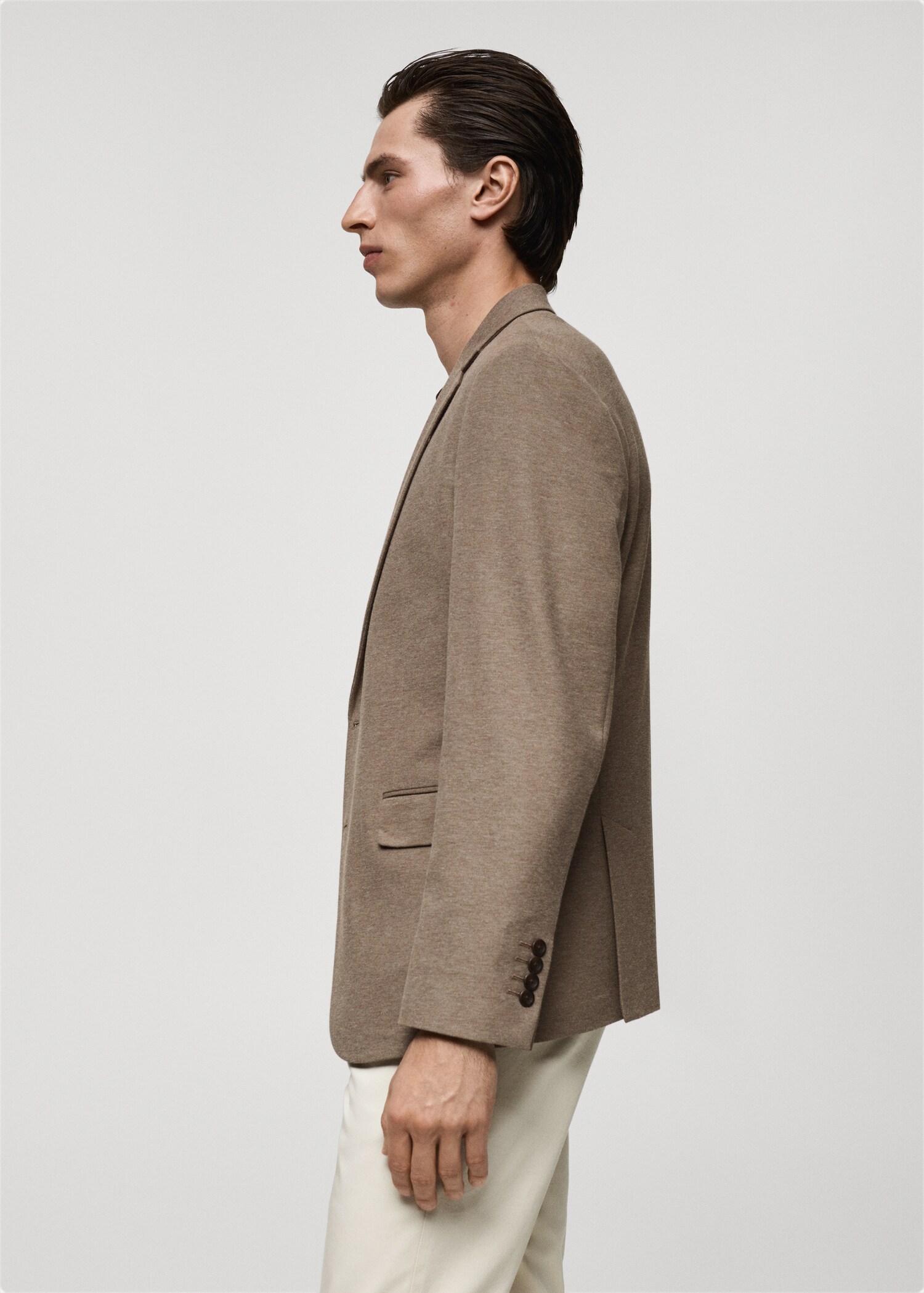 Verner slim-fit cotton jacket - Details of the article 2