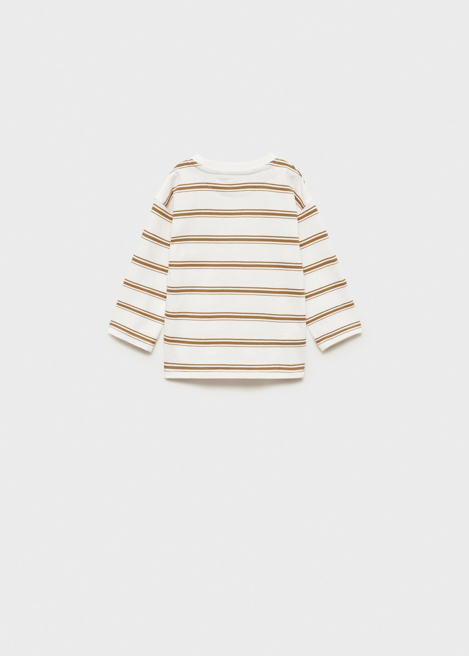 Triple-striped t-shirt - Reverse of the article