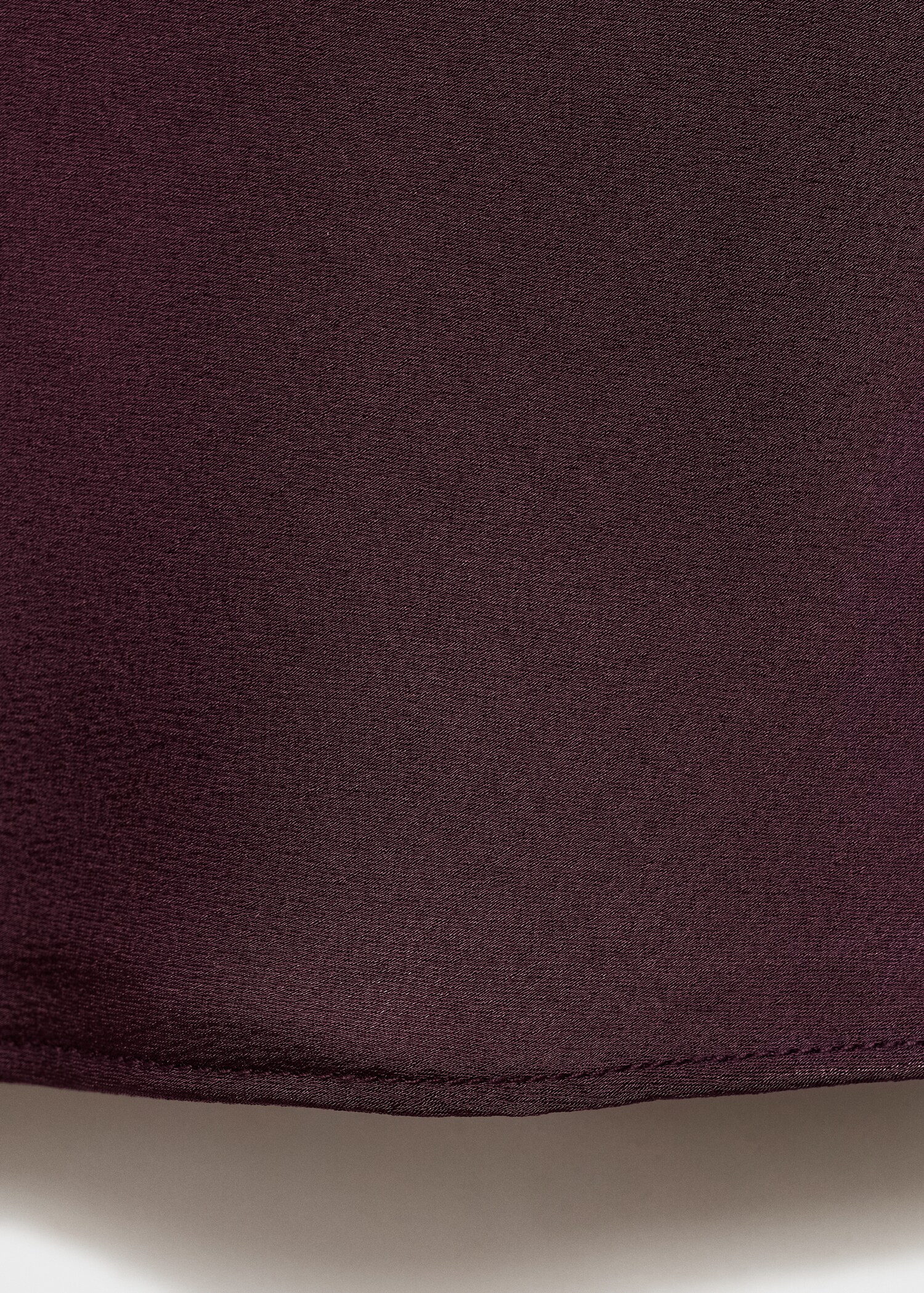 Satin top with thin straps - Details of the article 0