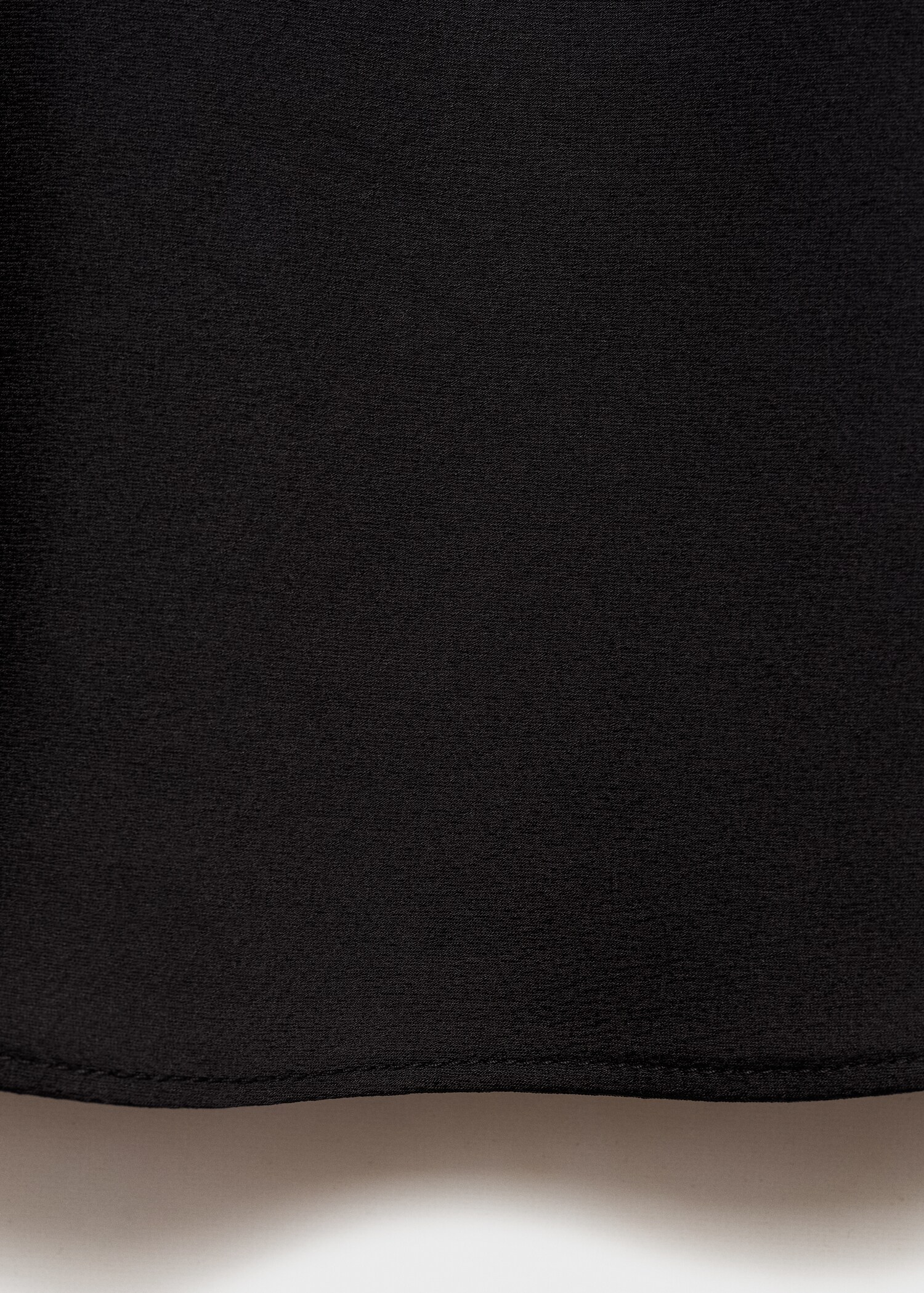 Satin top with thin straps - Details of the article 0