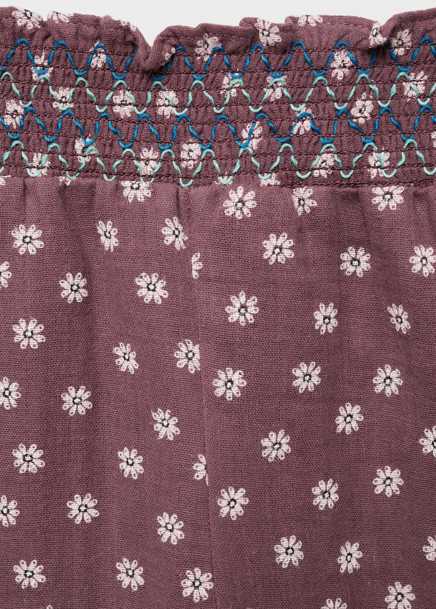 Printed cotton trousers - Details of the article 8