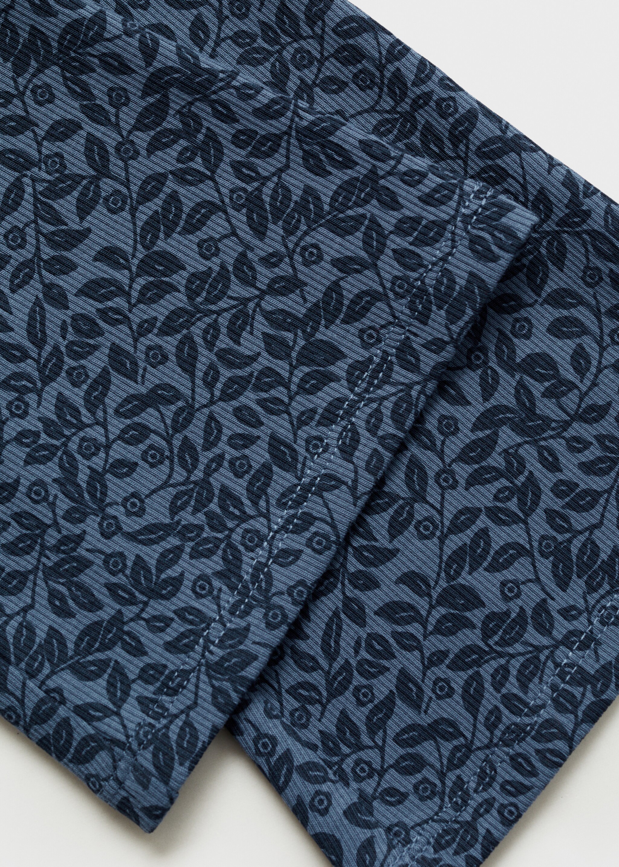 Utsvängda tryckta leggins - Detaljer om artikeln 0, Blå. Ref: 87070635-00.