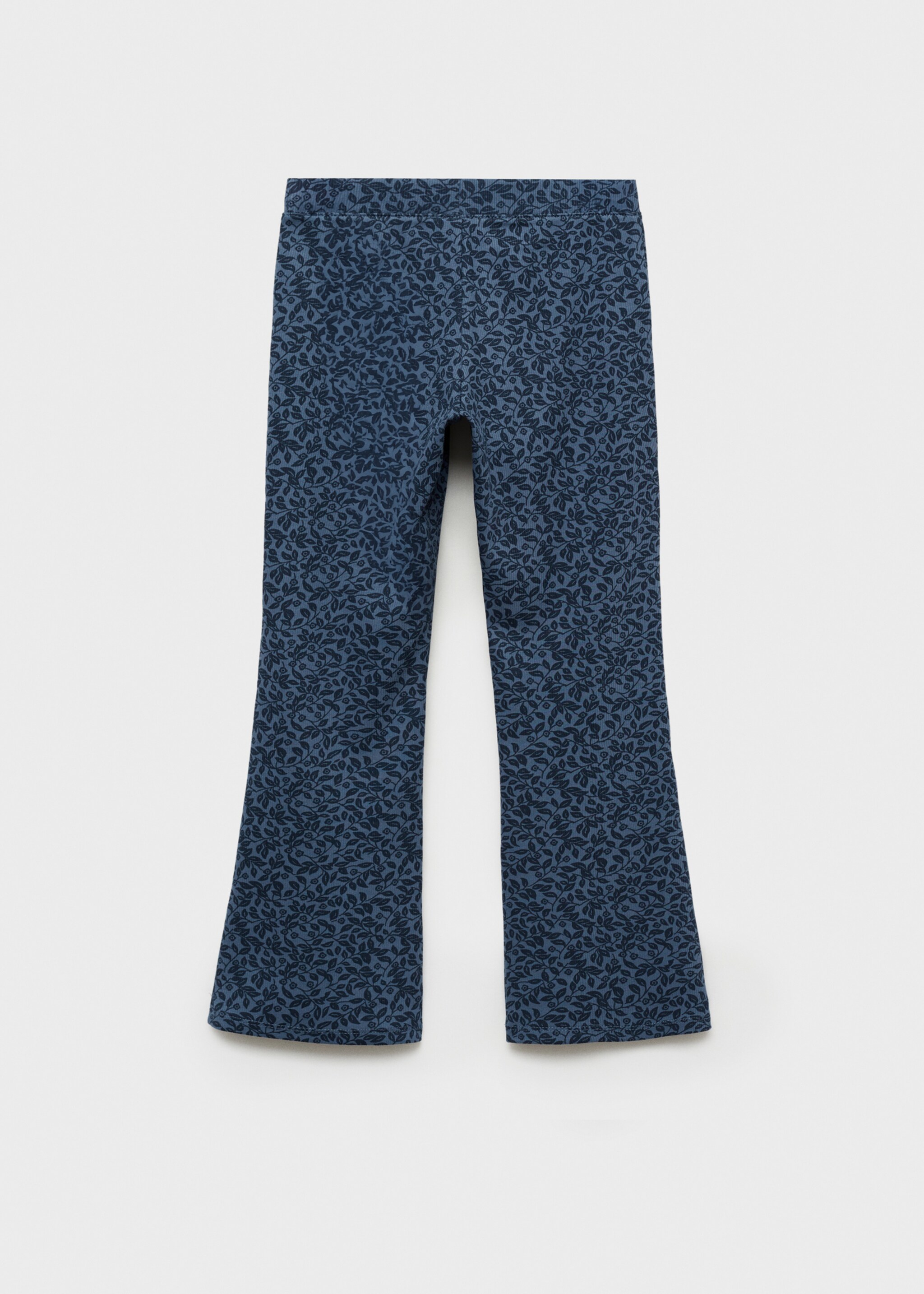 Utsvängda tryckta leggins - Artikelns baksida, Blå. Ref: 87070635-00.