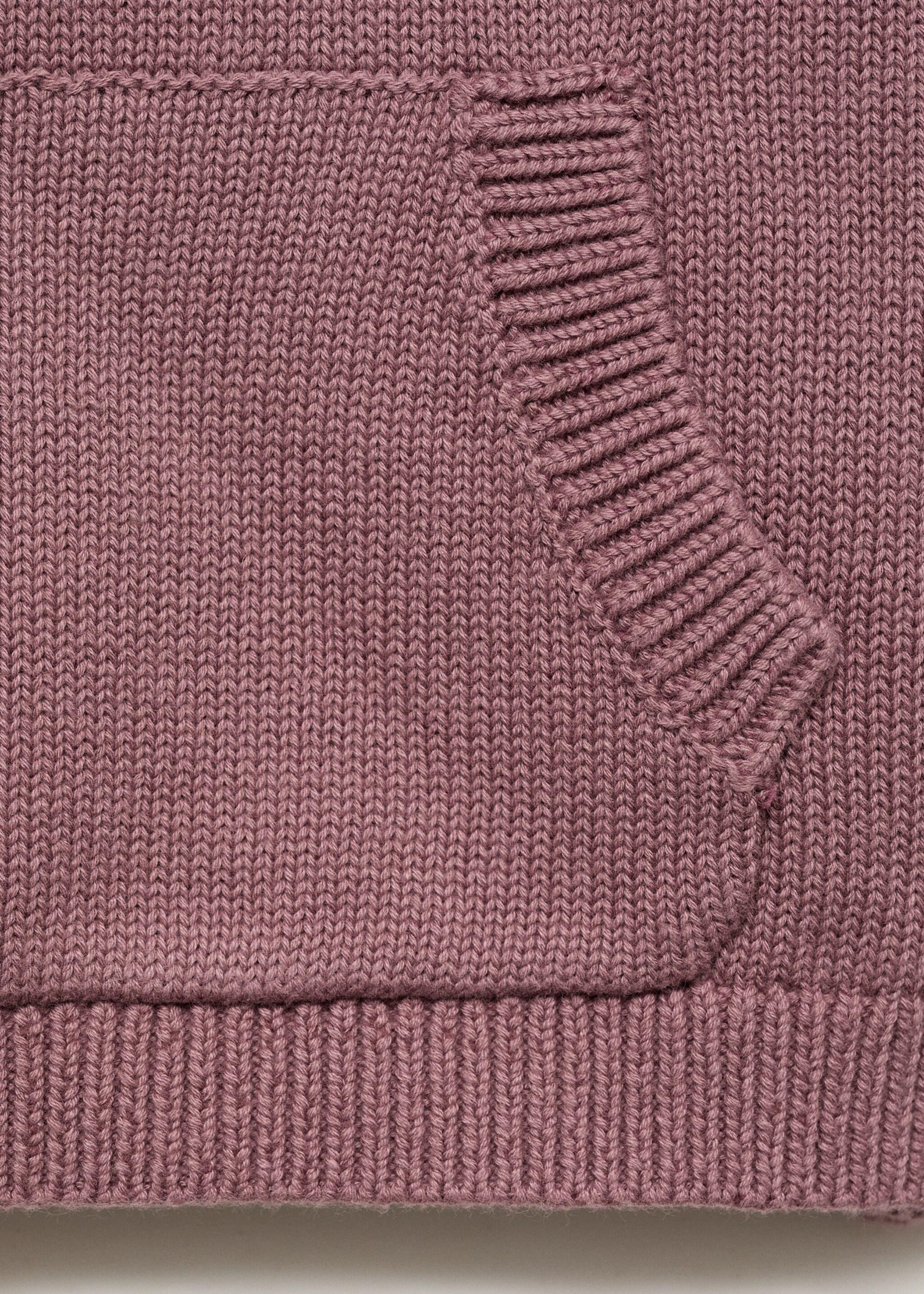 Kangaroo pocket sweater - Details of the article 0, Cherry. Ref: 87070638-00.