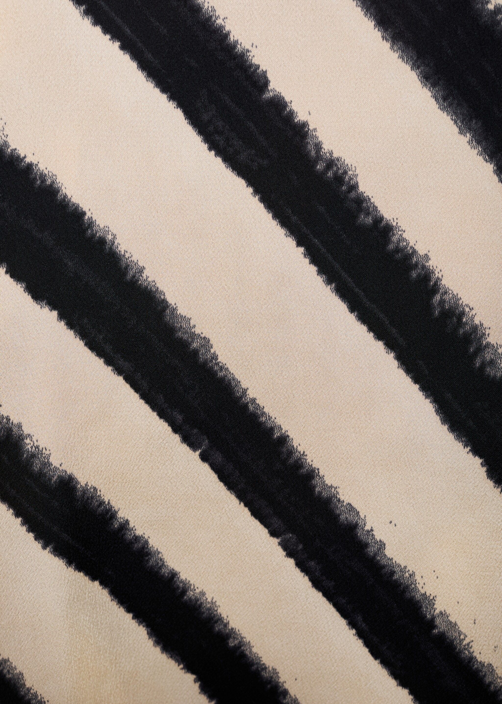 Satin print shirt - Details of the article 0, Grey. Ref: 87070639-00.