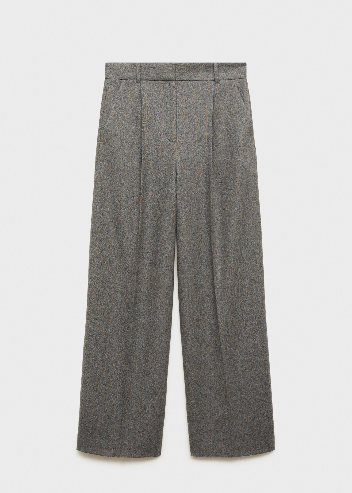 Wool-blend suit trousers - Article without model