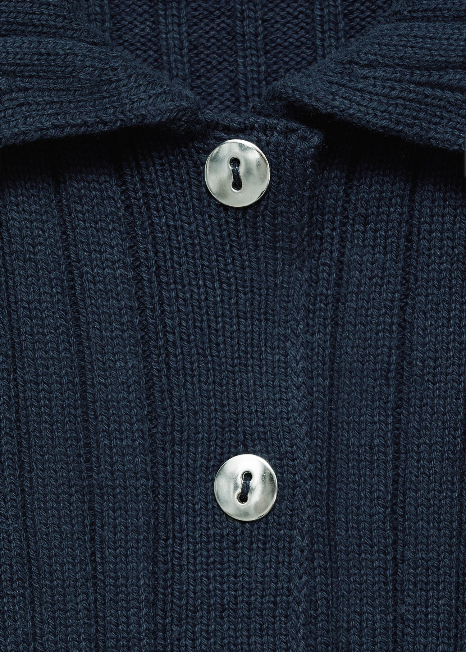 Polo-neck cardigan - Details of the article 8