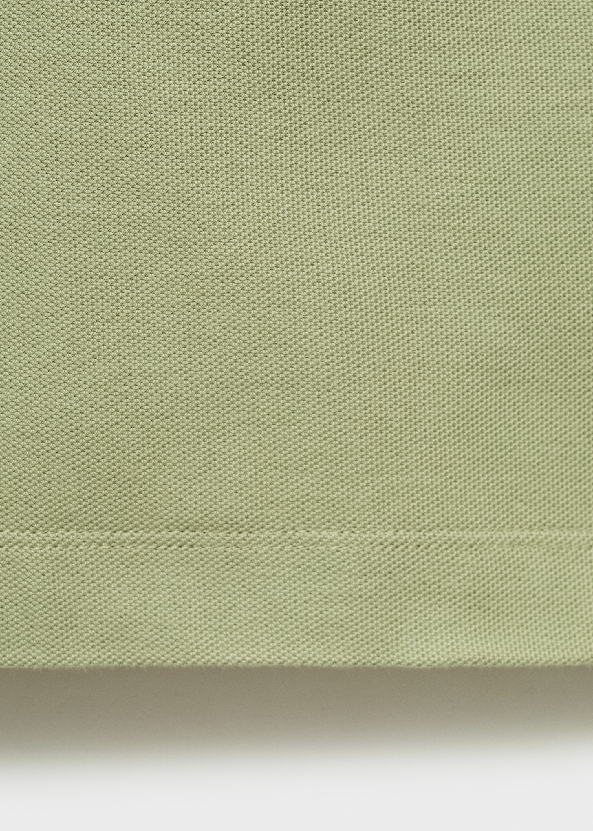 100% cotton regular fit polo shirt - Details of the article 0, Khaki. Ref: 87070655-00.