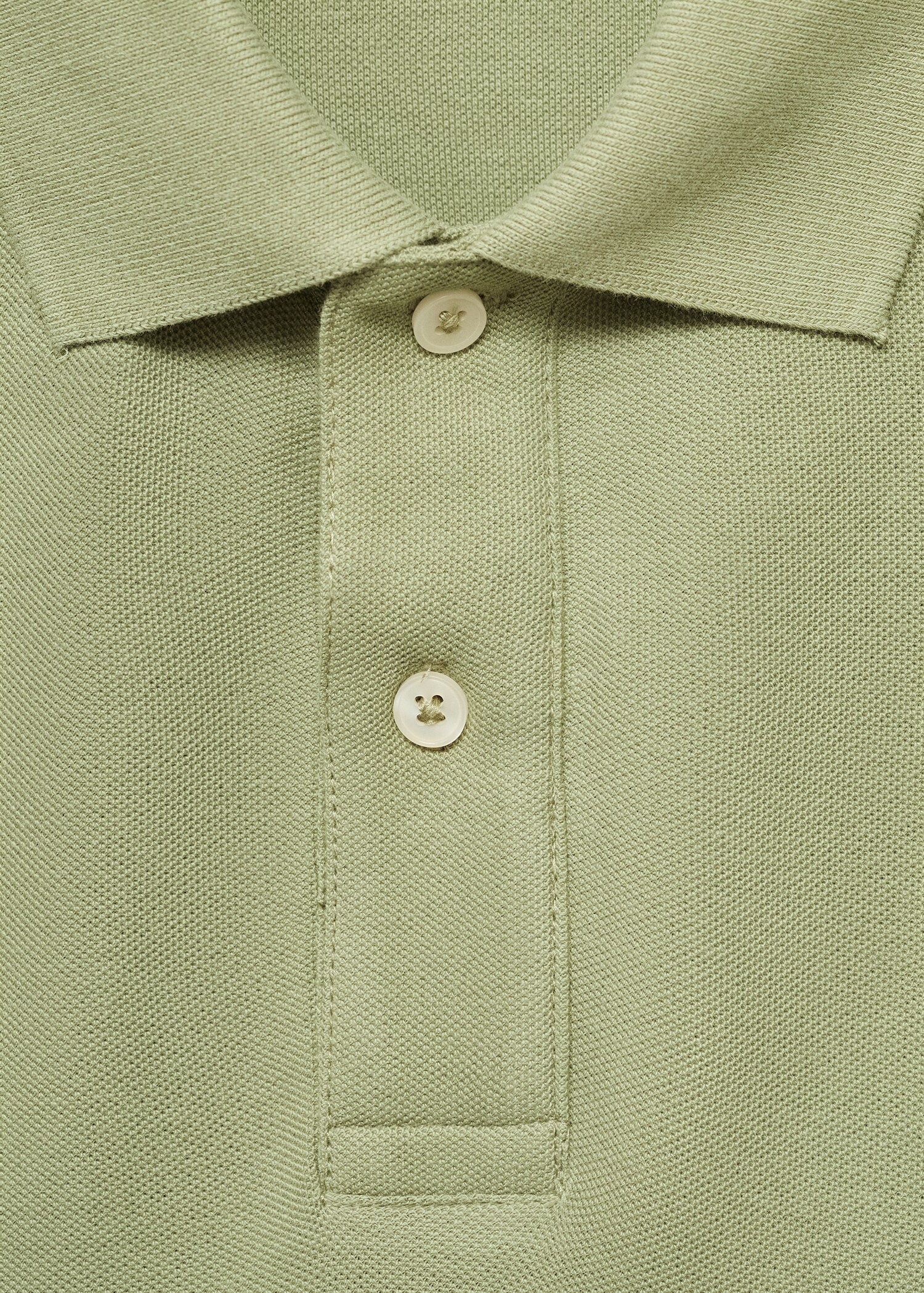 100% cotton regular fit polo shirt - Details of the article 8