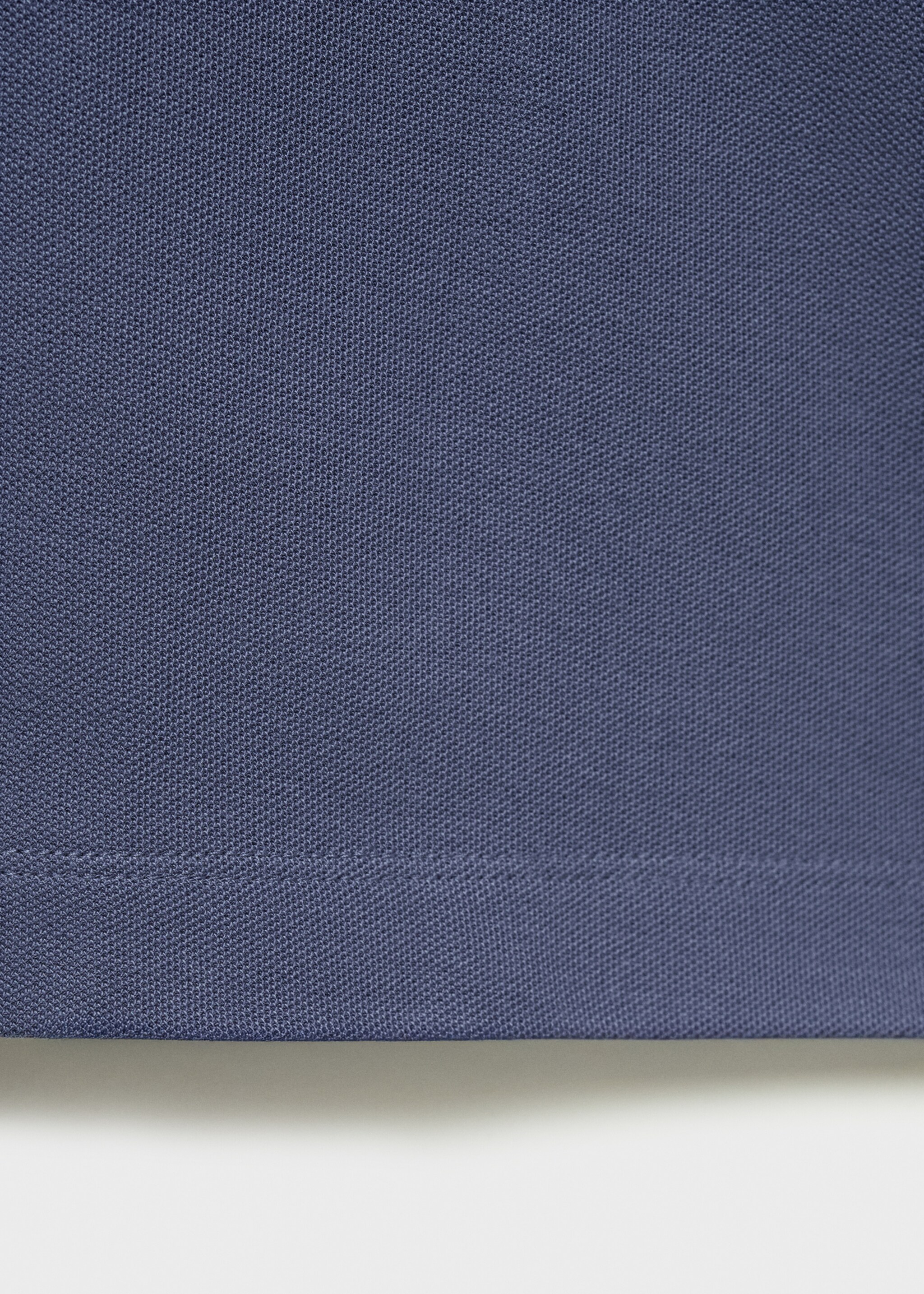 100% cotton regular fit polo shirt - Details of the article 0, China Blue. Ref: 87070655-00.