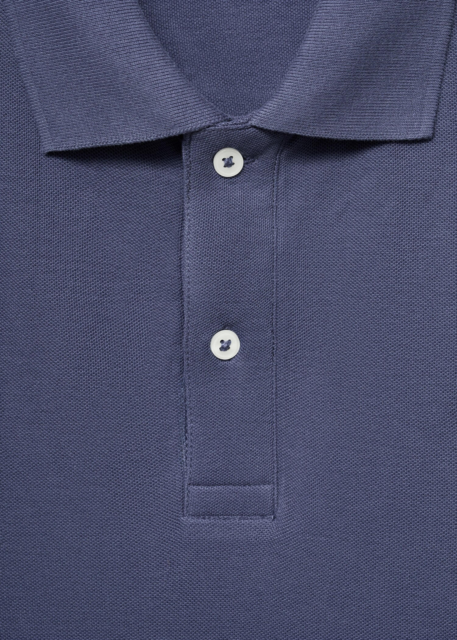 100% cotton regular fit polo shirt - Details of the article 8