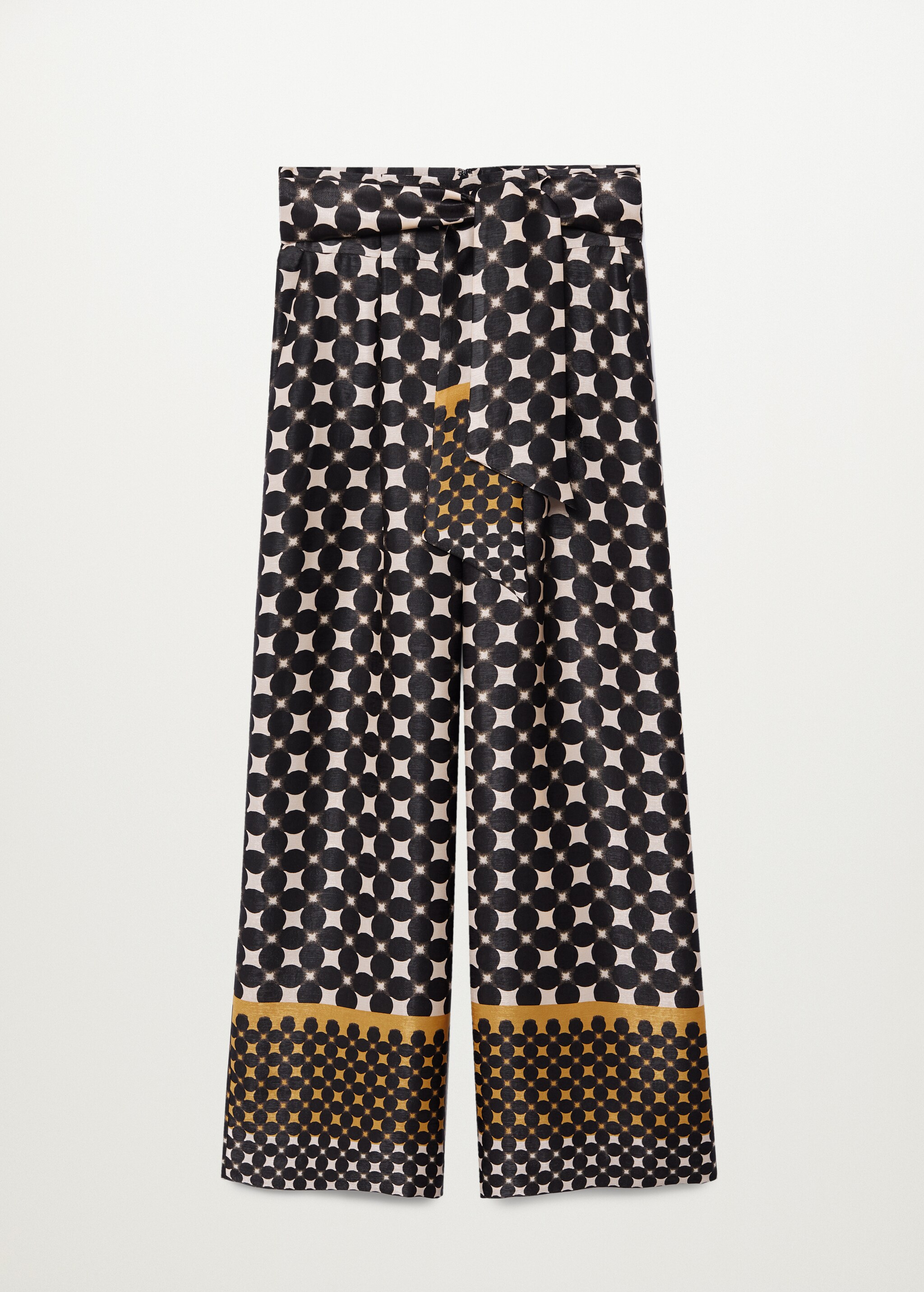 Geometric print trousers - Article without model