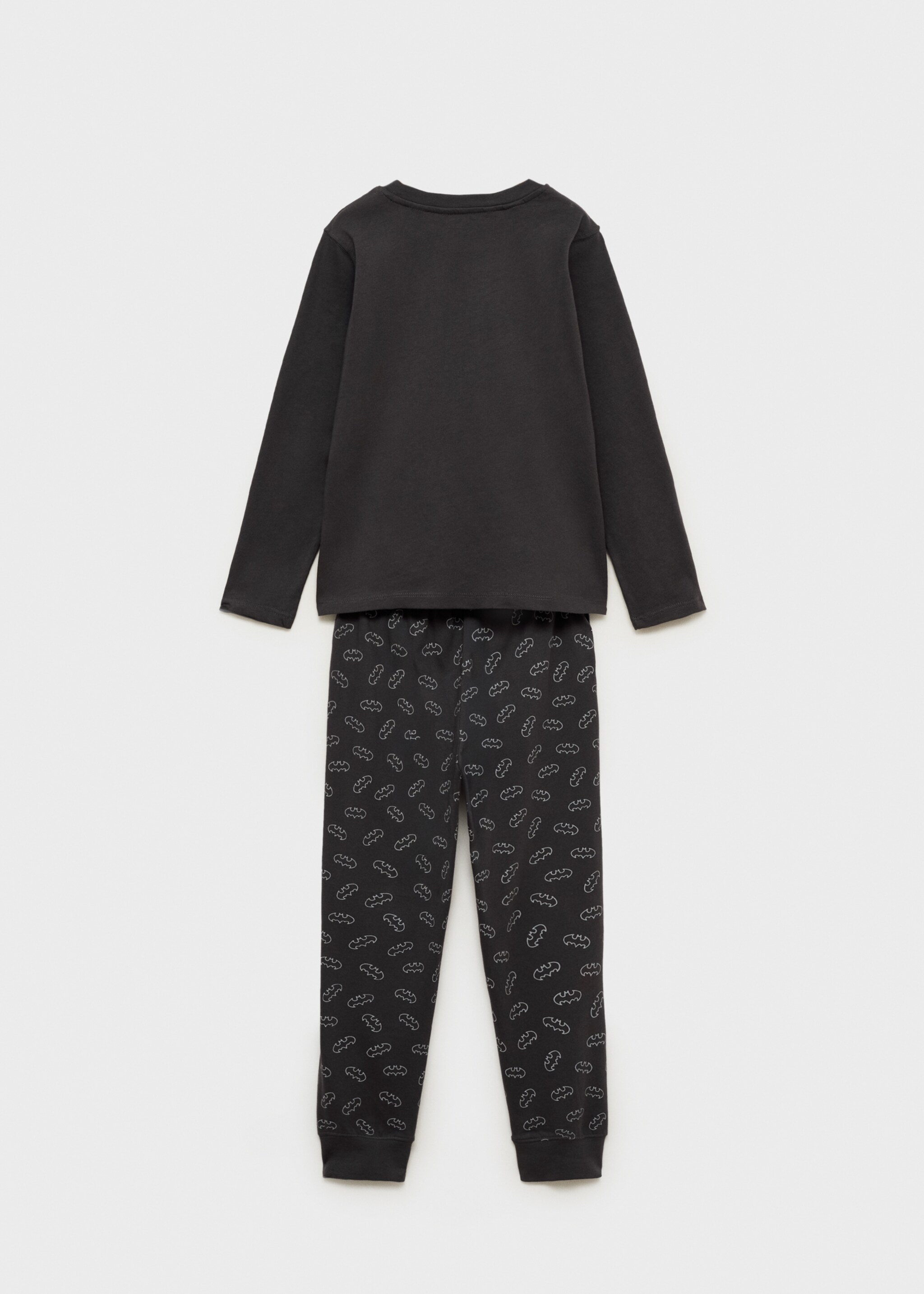 Langer Schlafanzug Batman - Rückseite des Artikels, Anthrazit. Ref: 87071047-00.