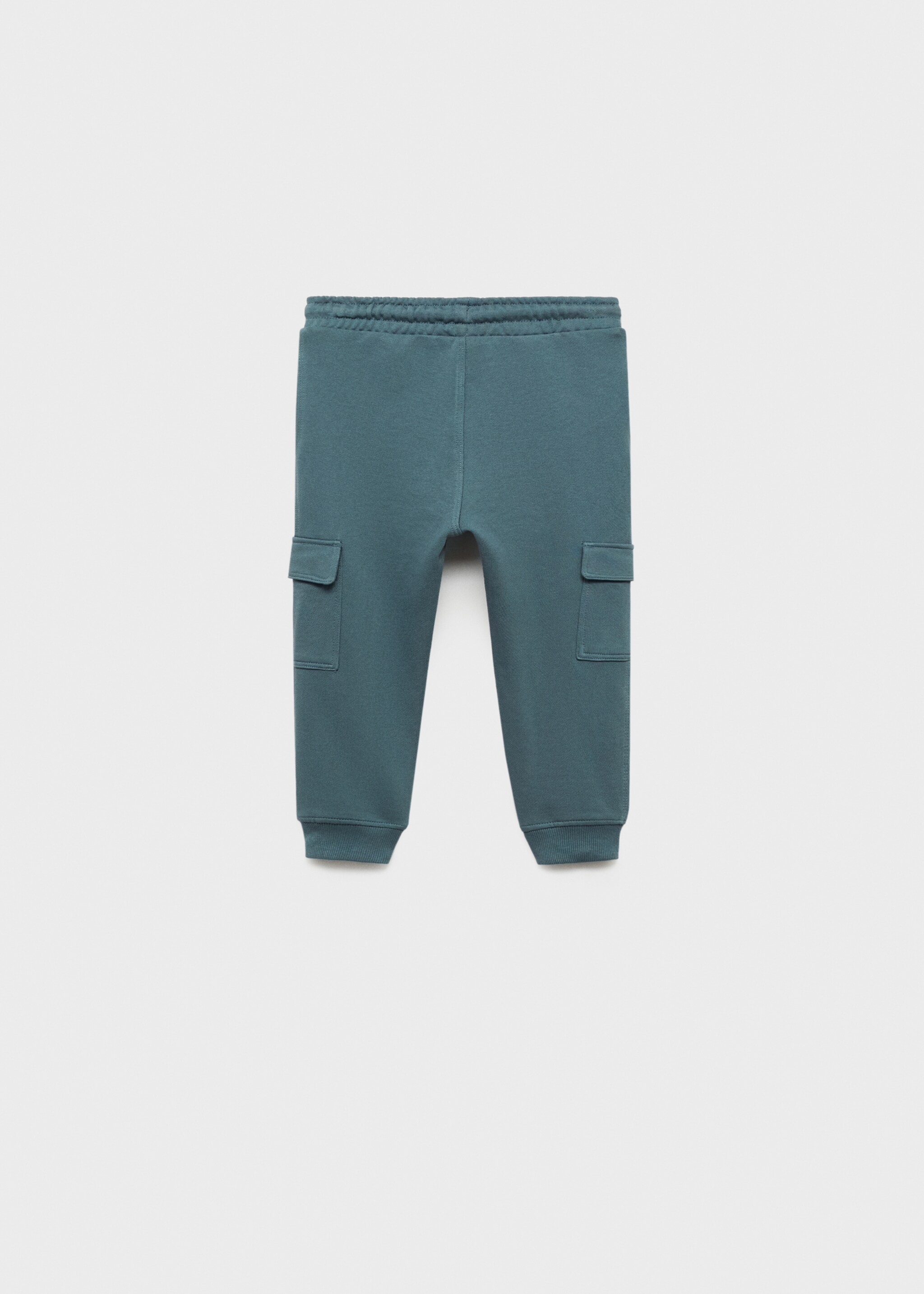 Cargo jogger trousers - Reverse of the article, Forest Green. Ref: 87071048-00.
