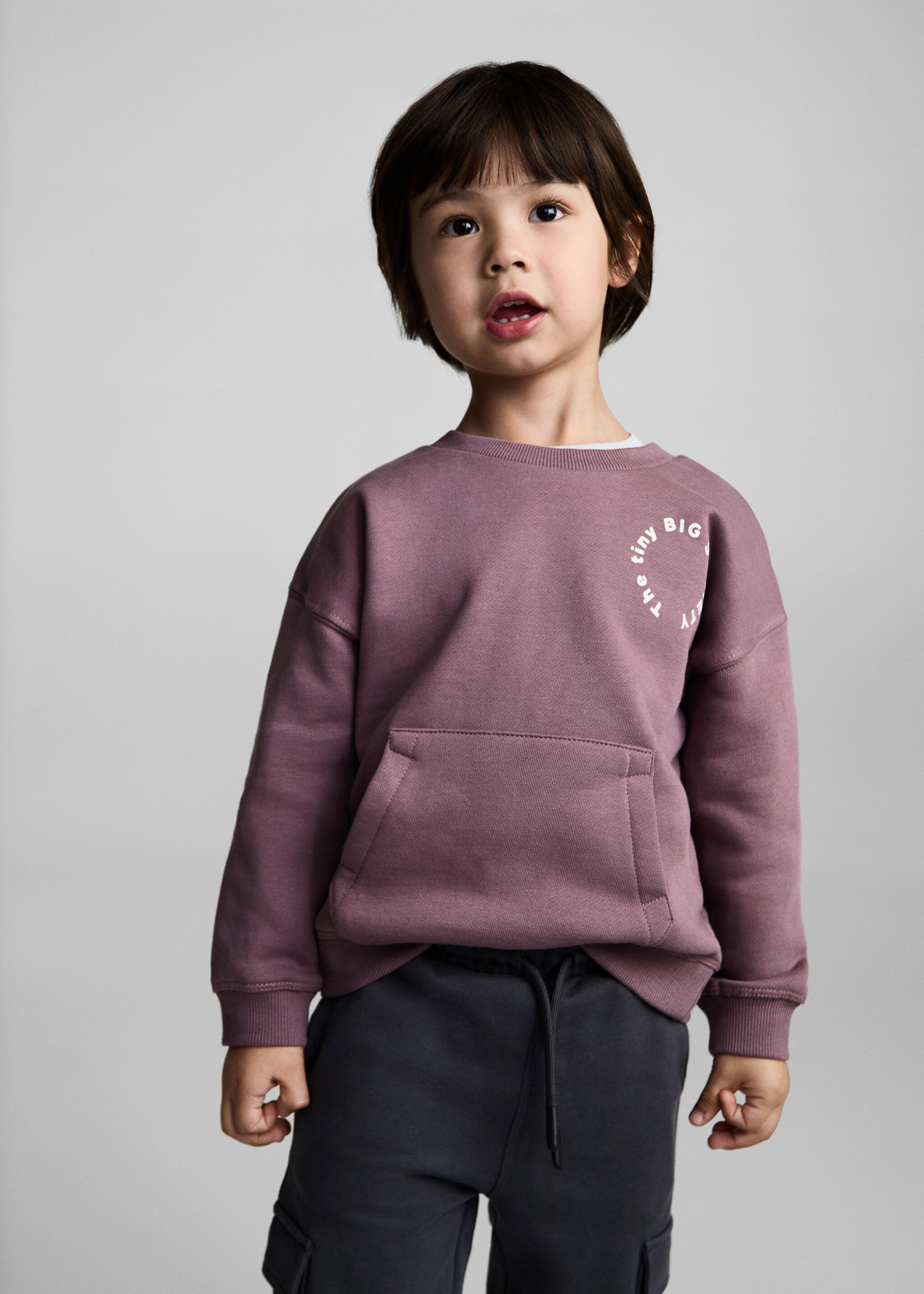 Joggerpants im Cargo-Stil - Mittlere Ansicht, Anthrazit. Ref: 87071048-00.