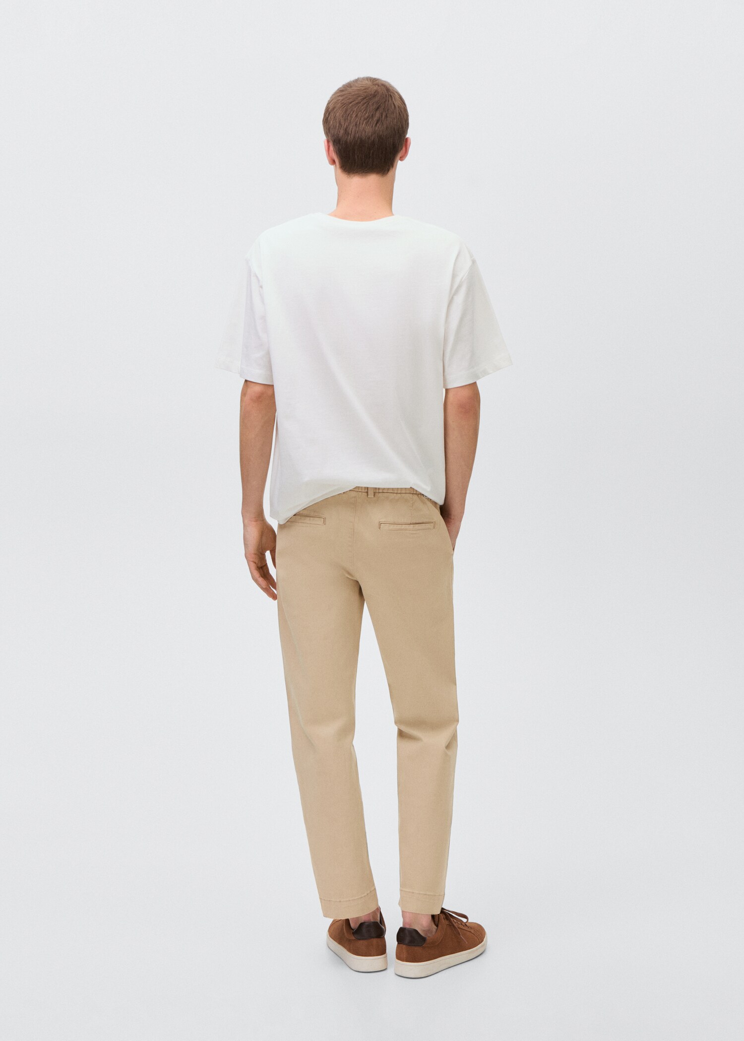 Pantalón chino straight fit - Reverso del artículo
