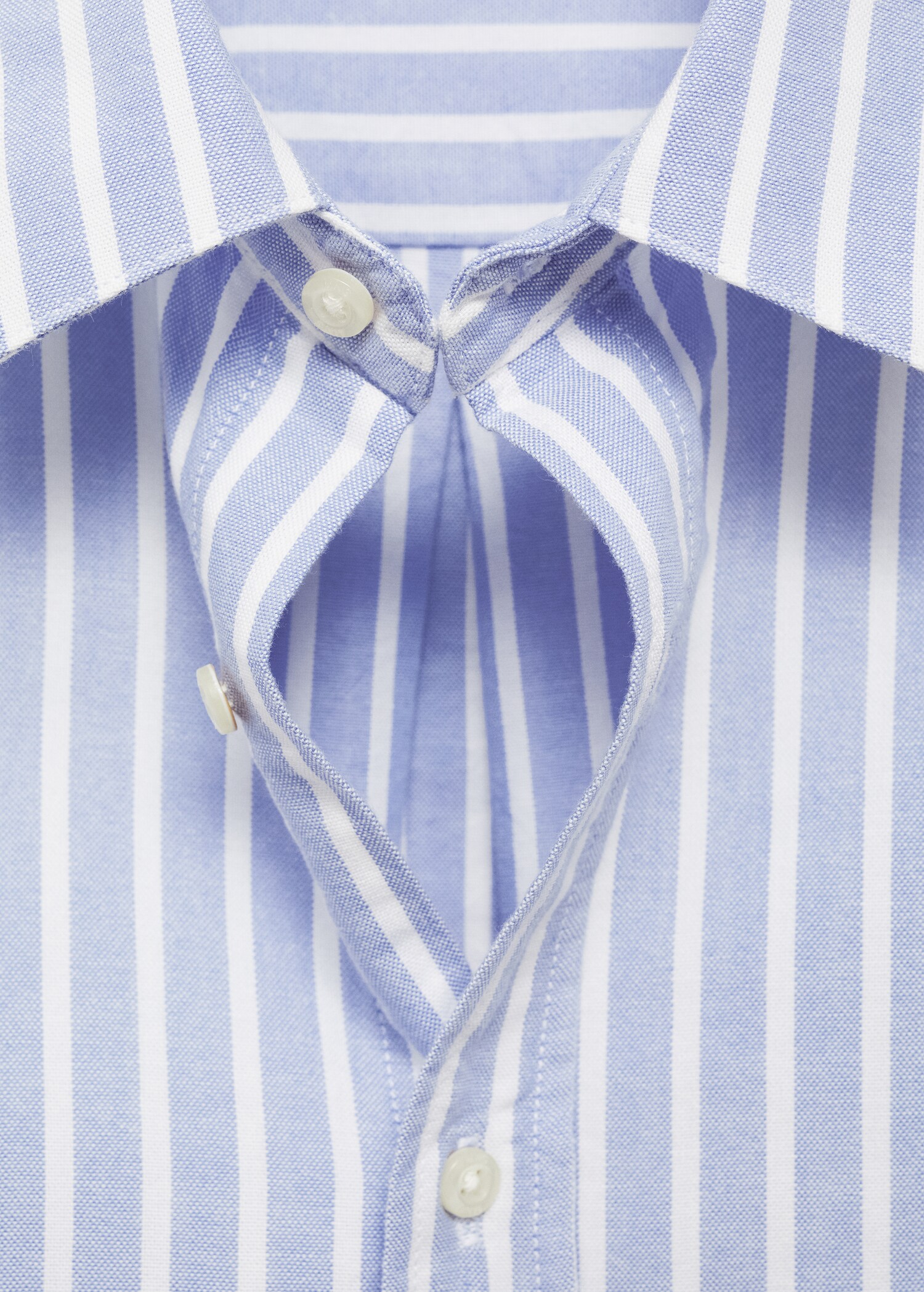 Striped Oxford shirt - Details of the article 8