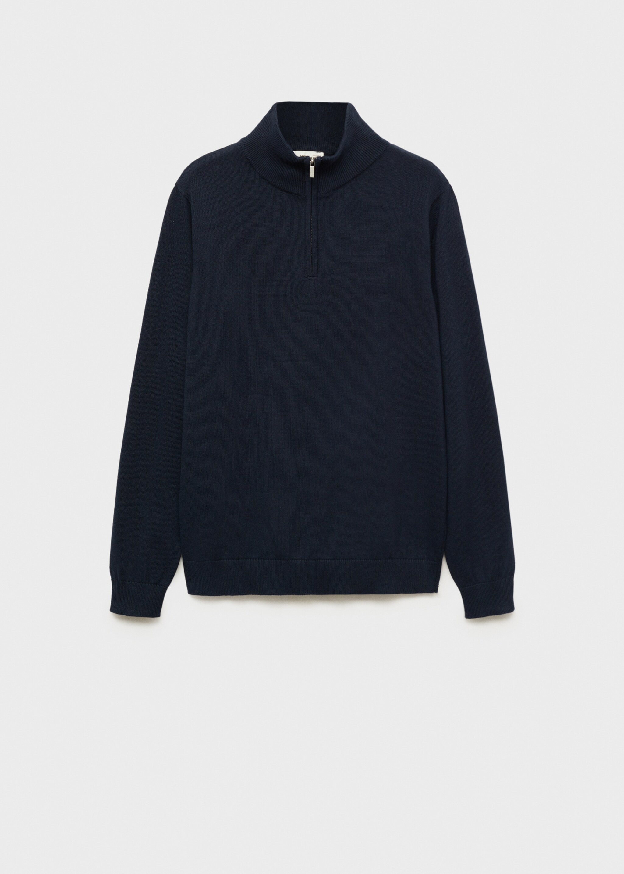 Perkins-neck sweater - Article without model, Dark Navy. Ref: 87071057-00.