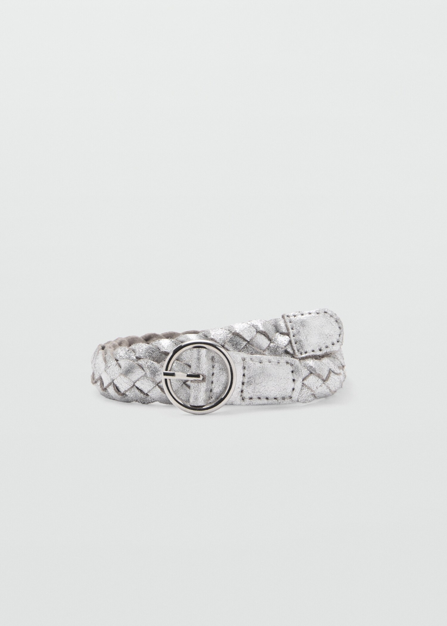 100% braided leather belt - Article without model