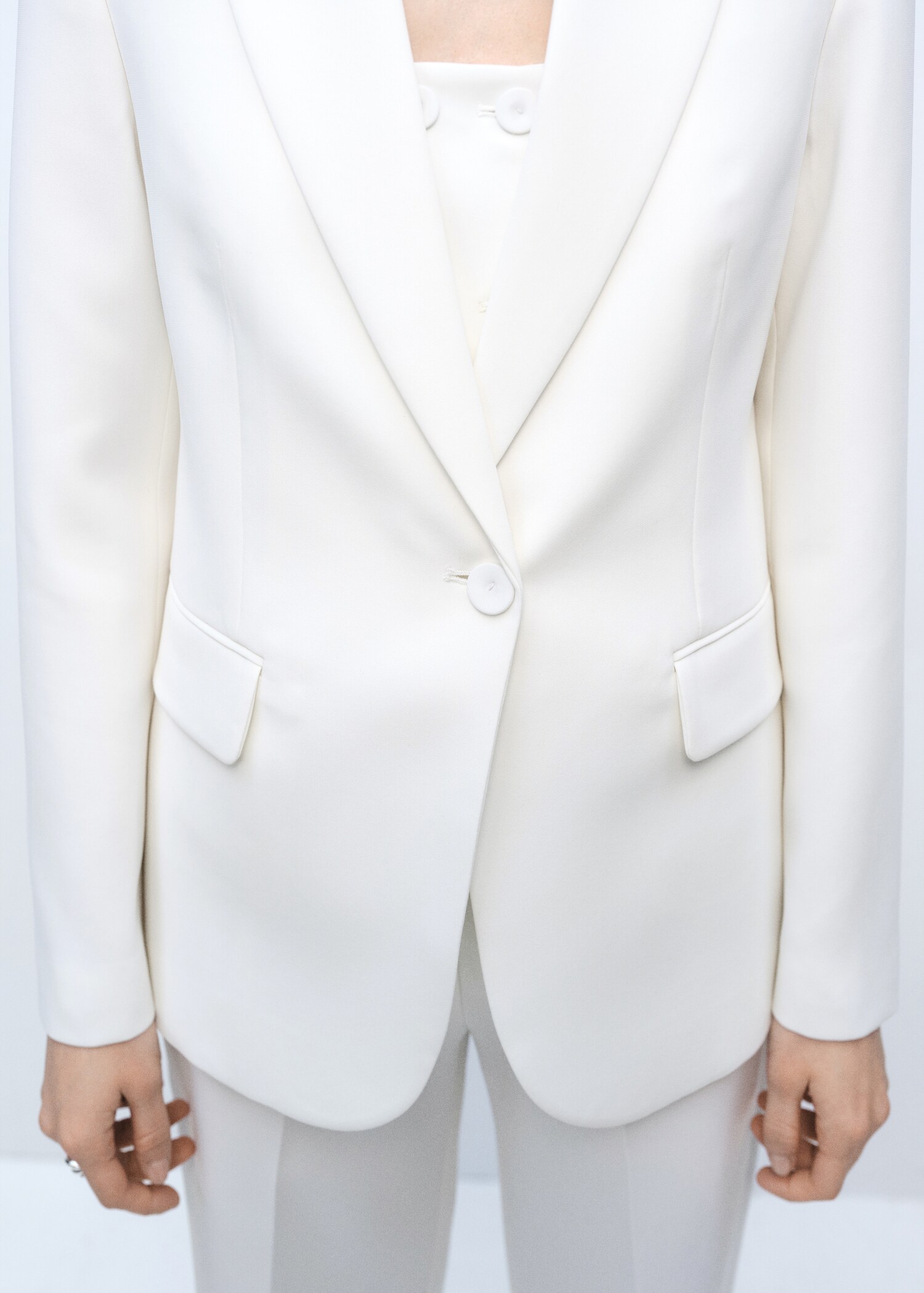 Structured suit blazer - Details of the article 6