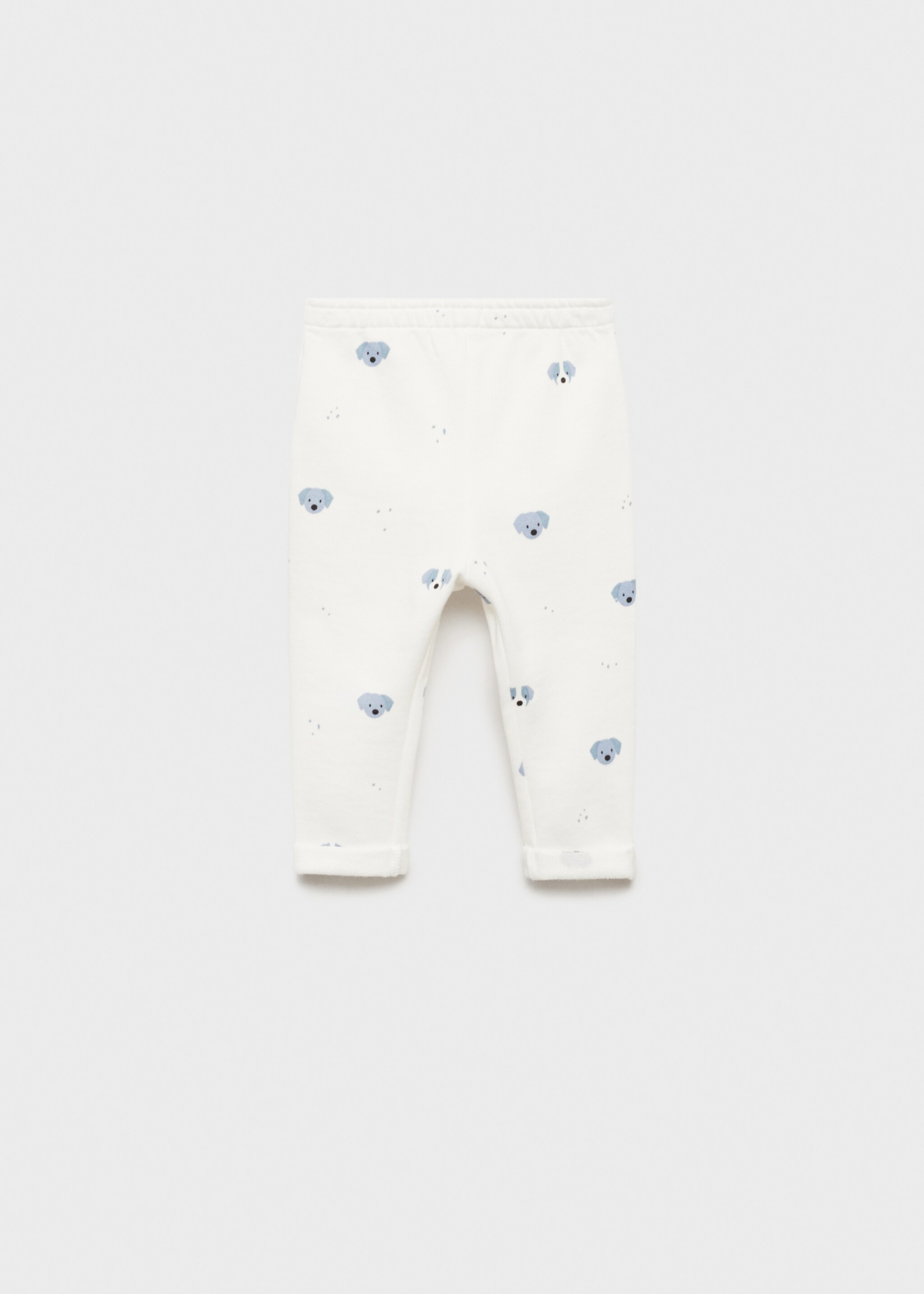 Gemusterte Jogger Pants - Artikel ohne Model, Weiß. Ref: 87071522-00.