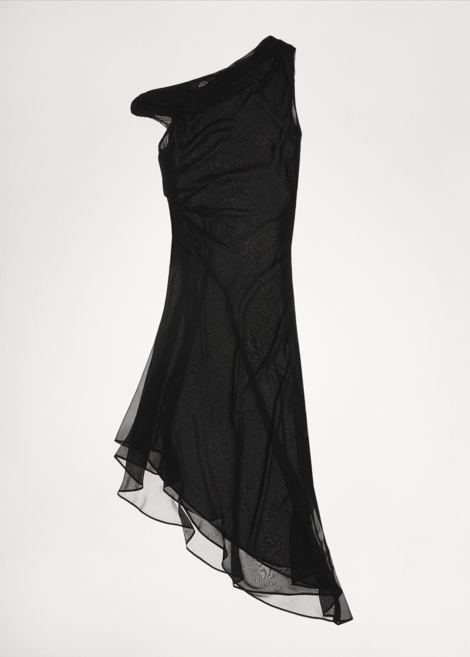 Asymmetric draped gown - Details of the article 7