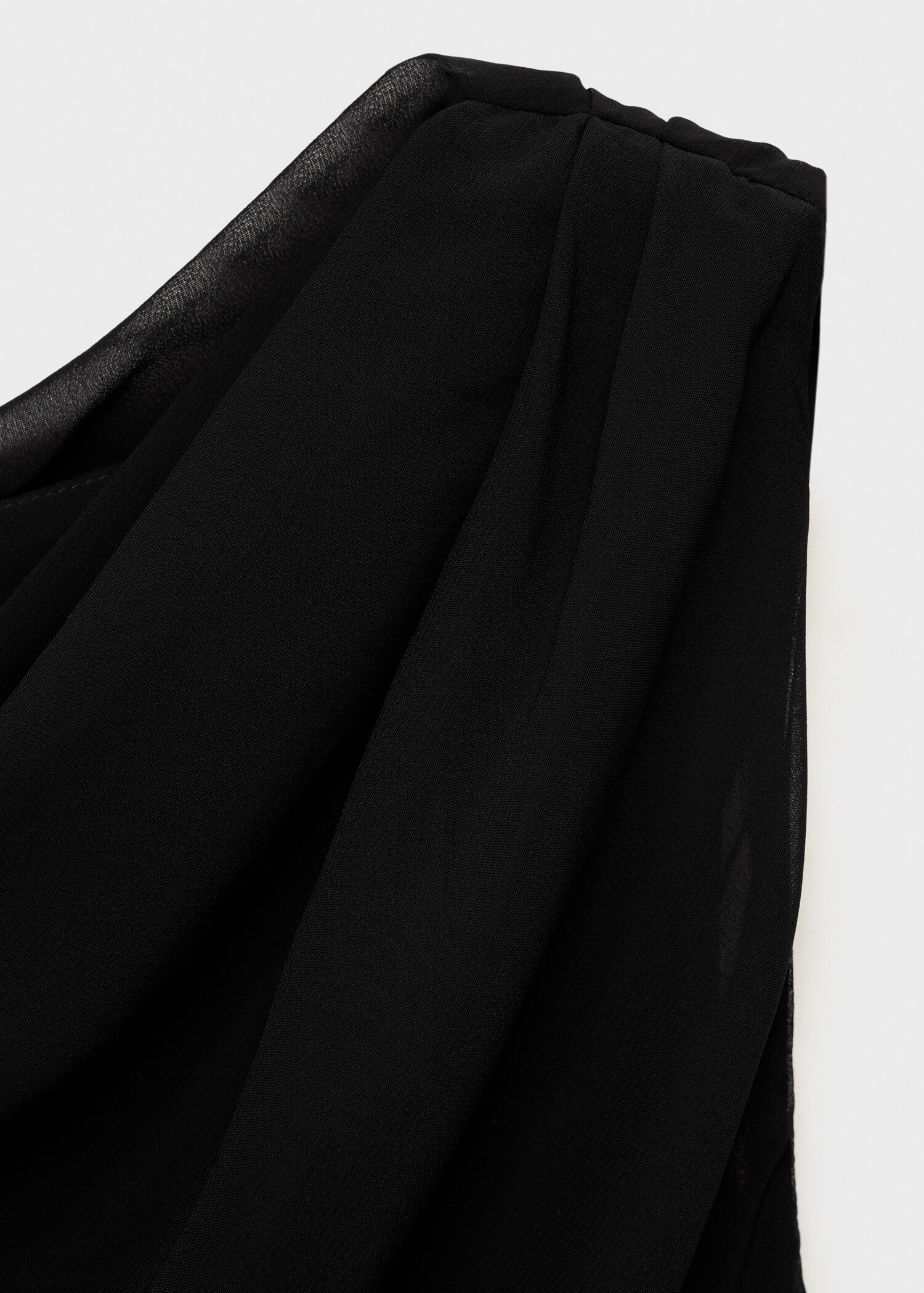Asymmetric draped gown - Details of the article 8
