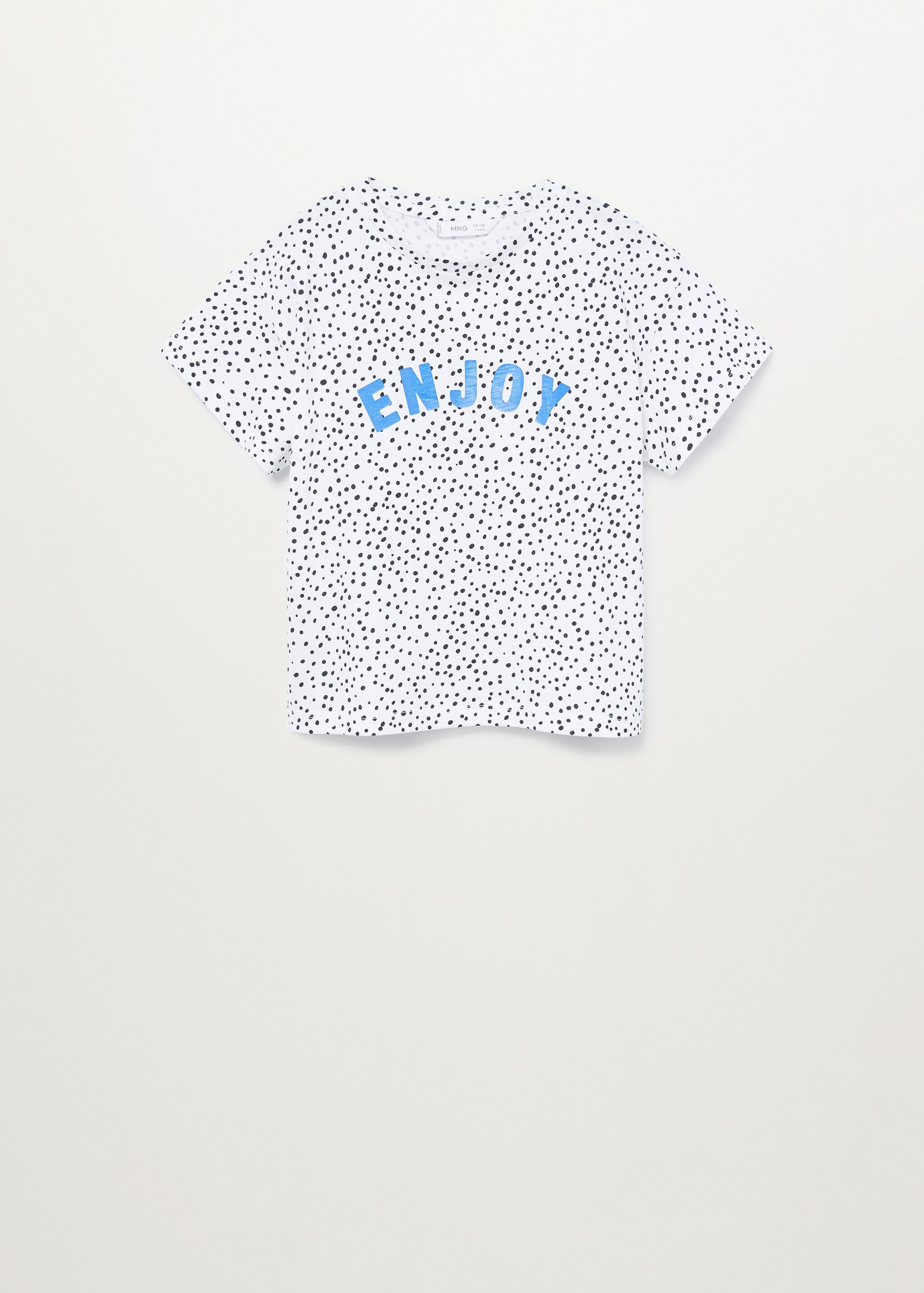 Camiseta estampada mensaje - Artículo sin modelo