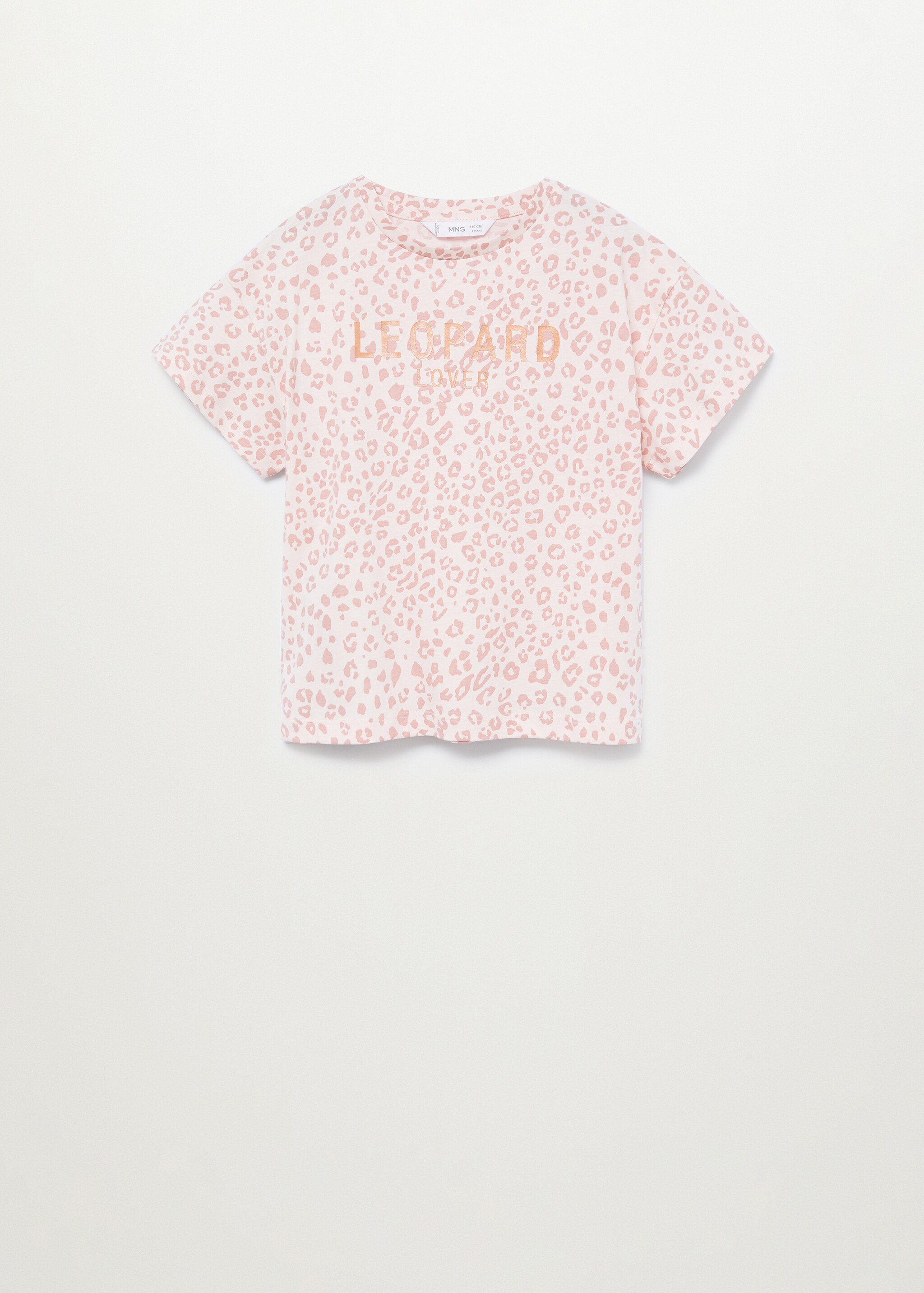 Camiseta estampada mensaje - Artículo sin modelo
