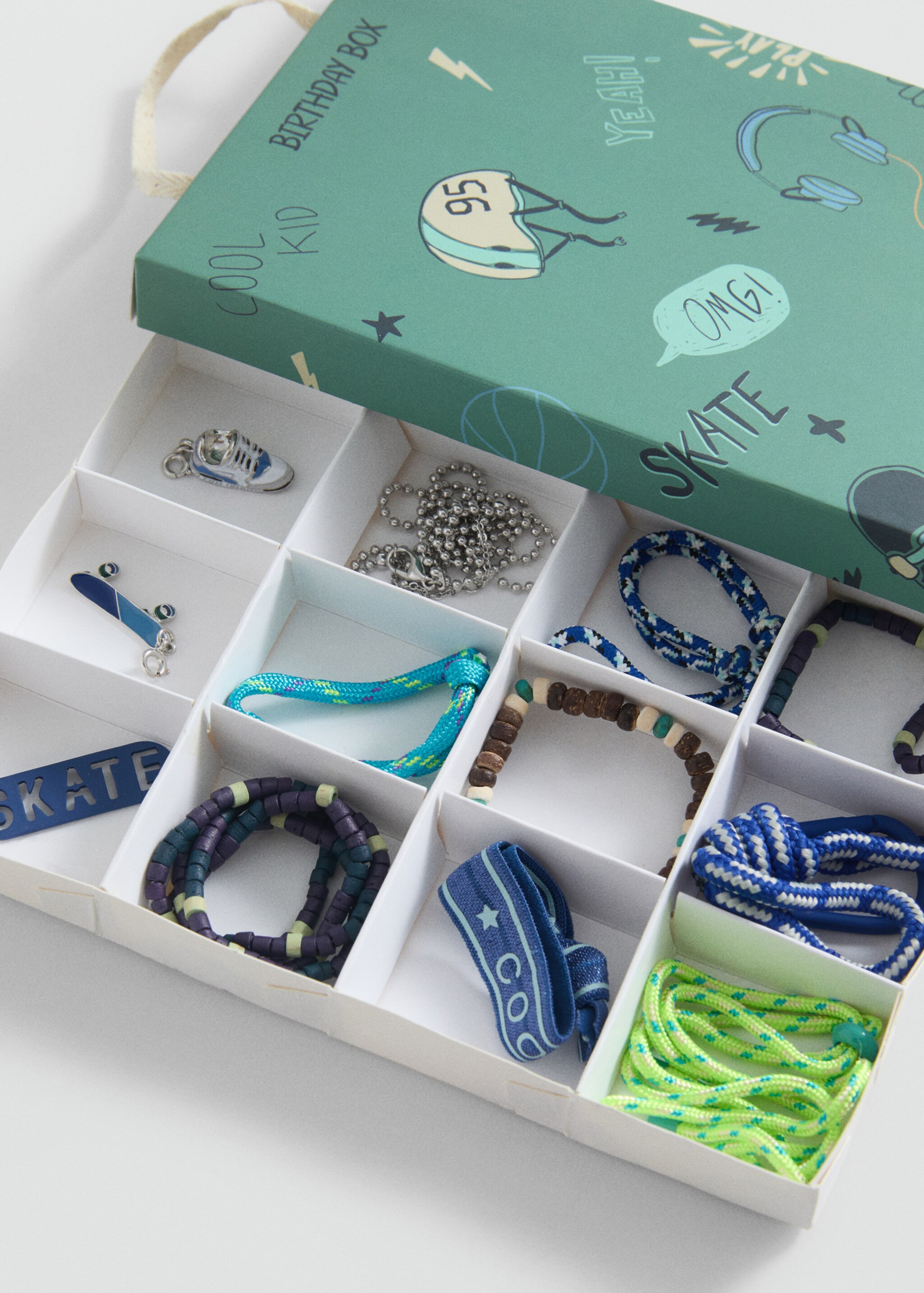 Capsa regal aniversari - Pla mig, Blau. Ref: 87072532-00.