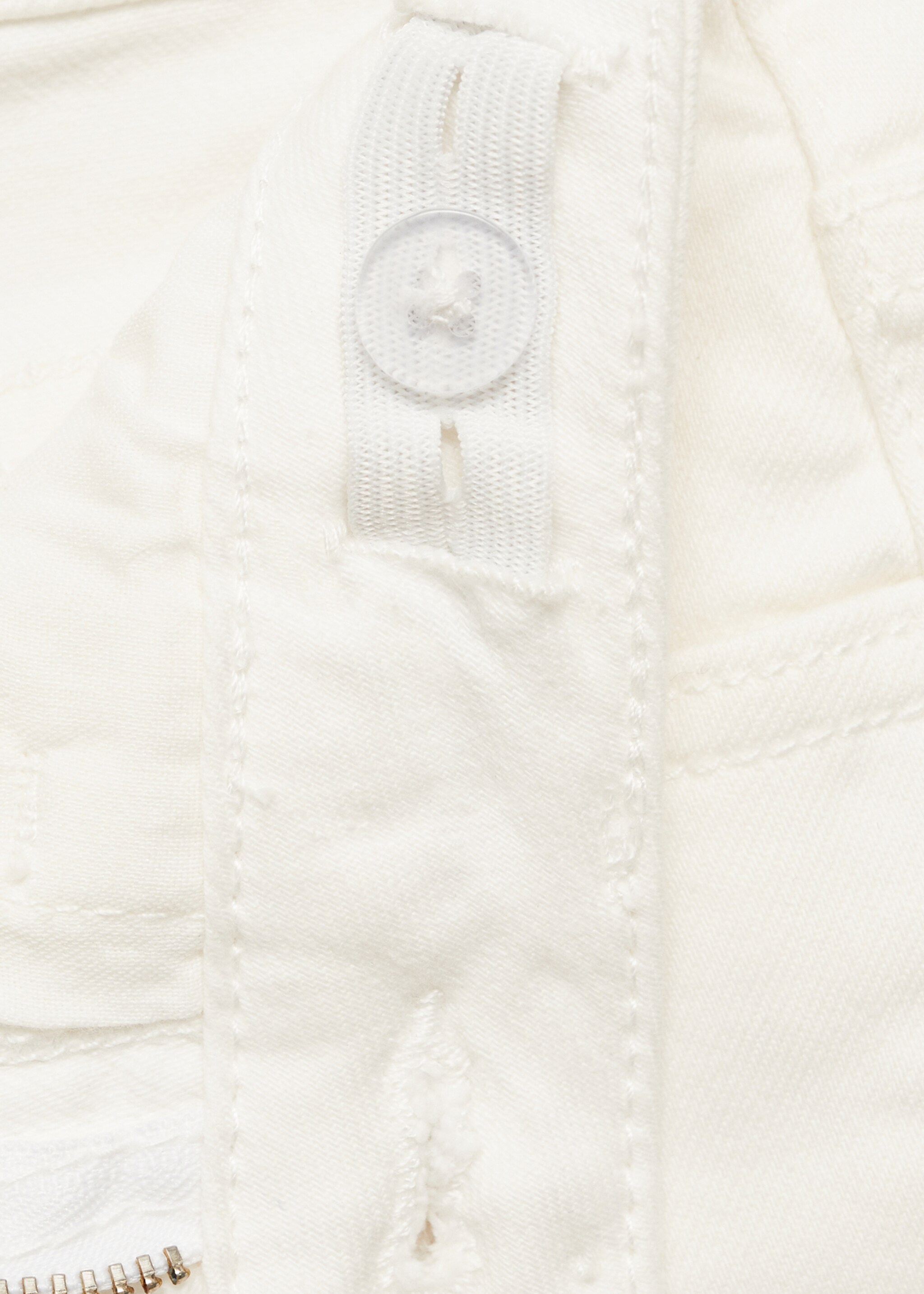 Slim-fit jeans - Details of the article 0, White. Ref: 87072533-00.