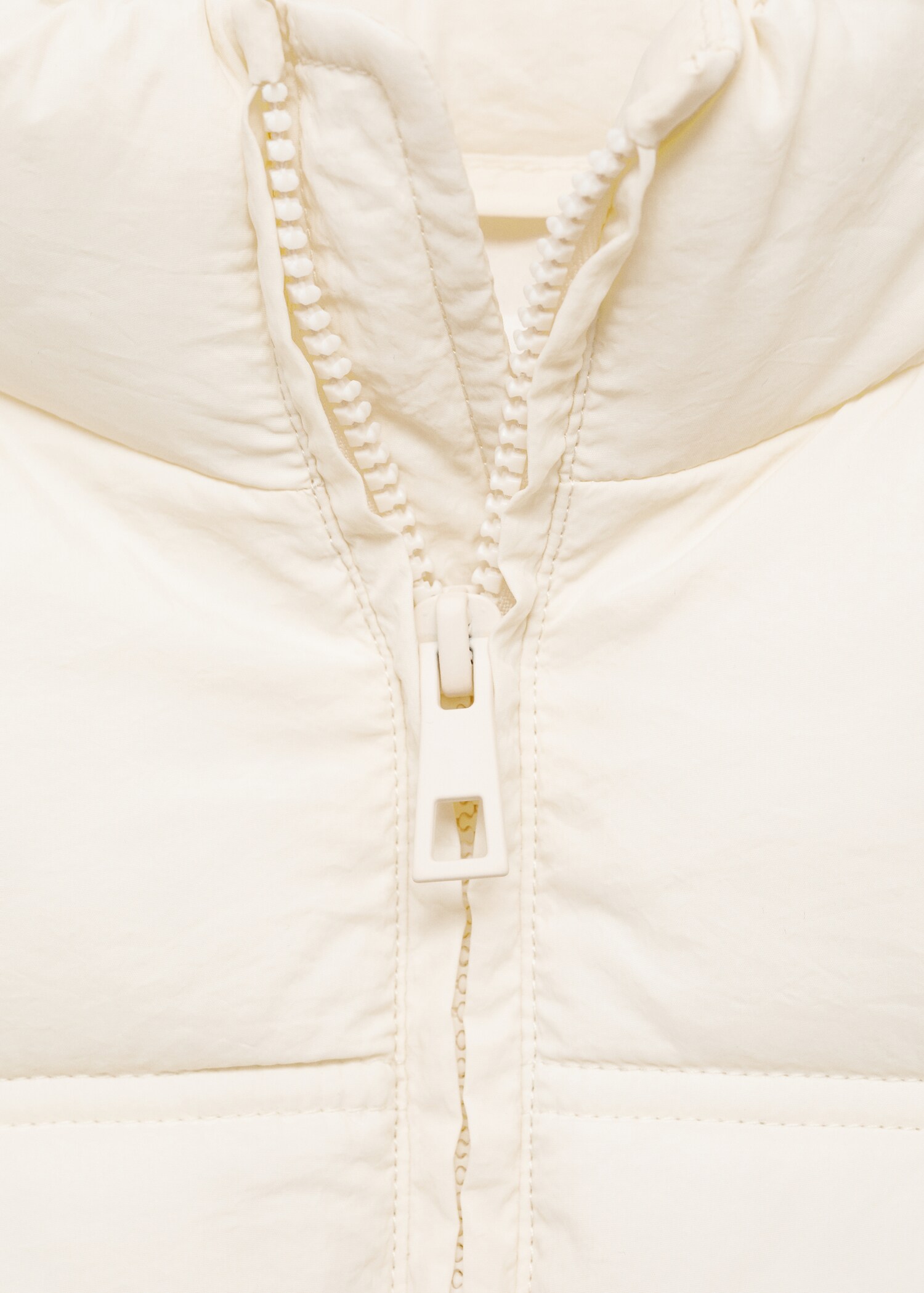 Quilted zipper gilet - Details of the article 8