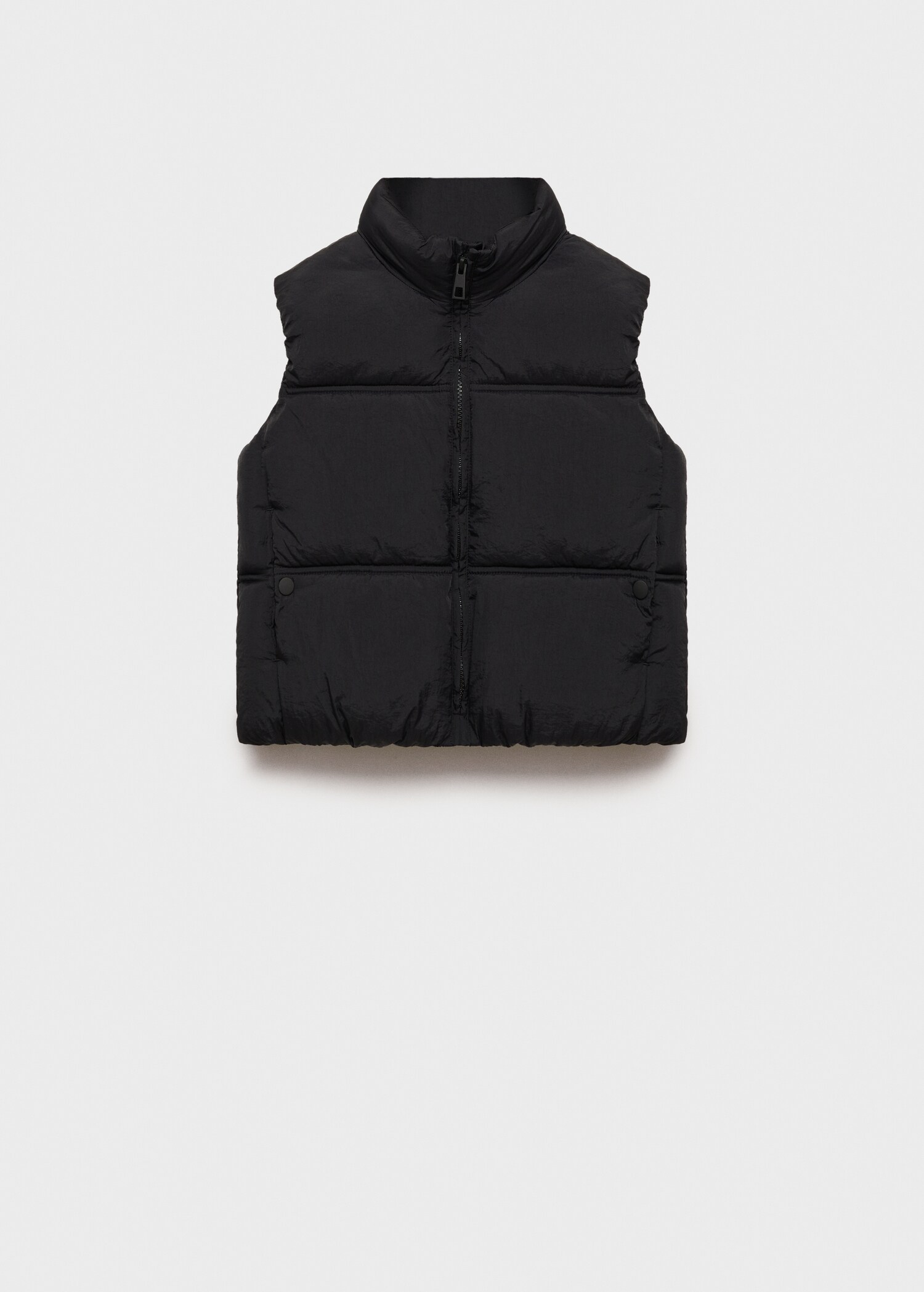 Quilted zipper gilet - Article without model