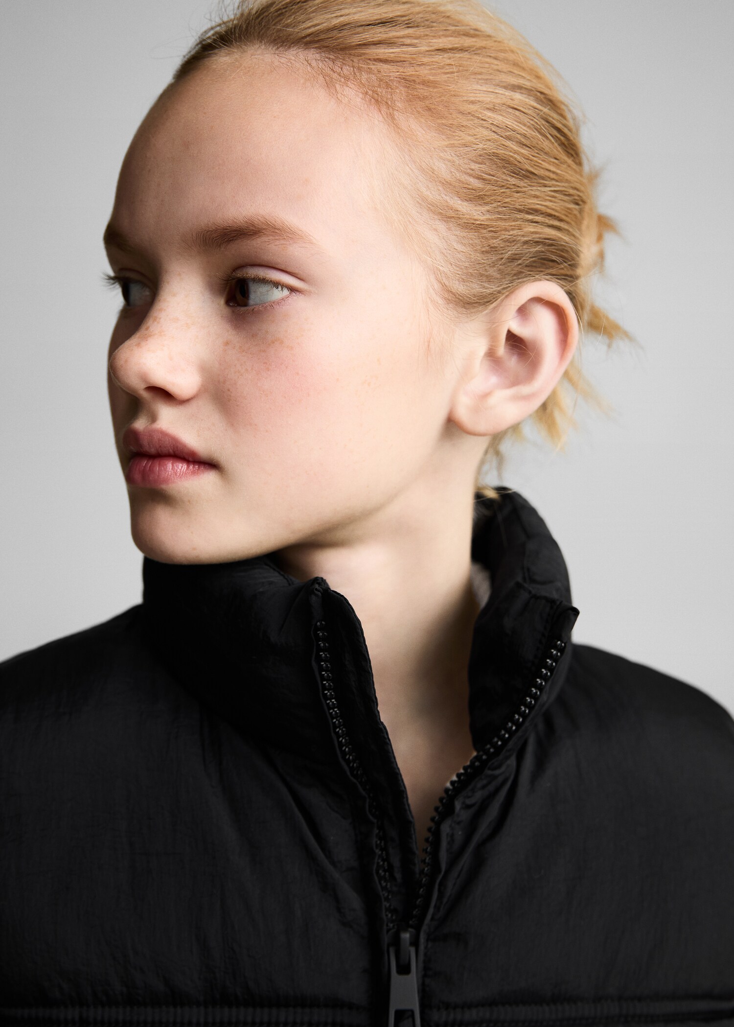 Quilted zipper gilet - Details of the article 1