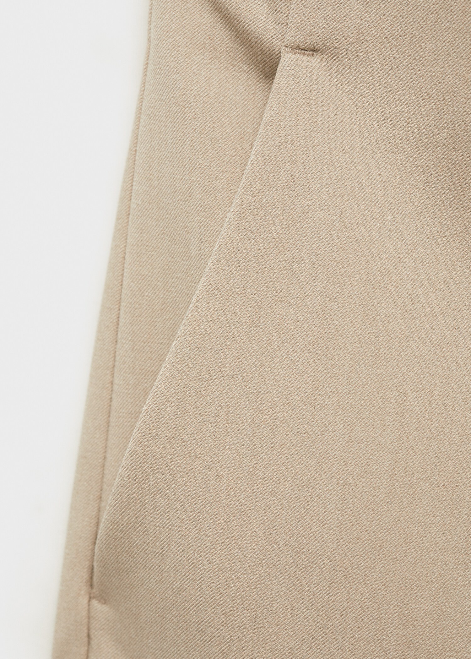 Mid-rise flare trousers - Details of the article 0