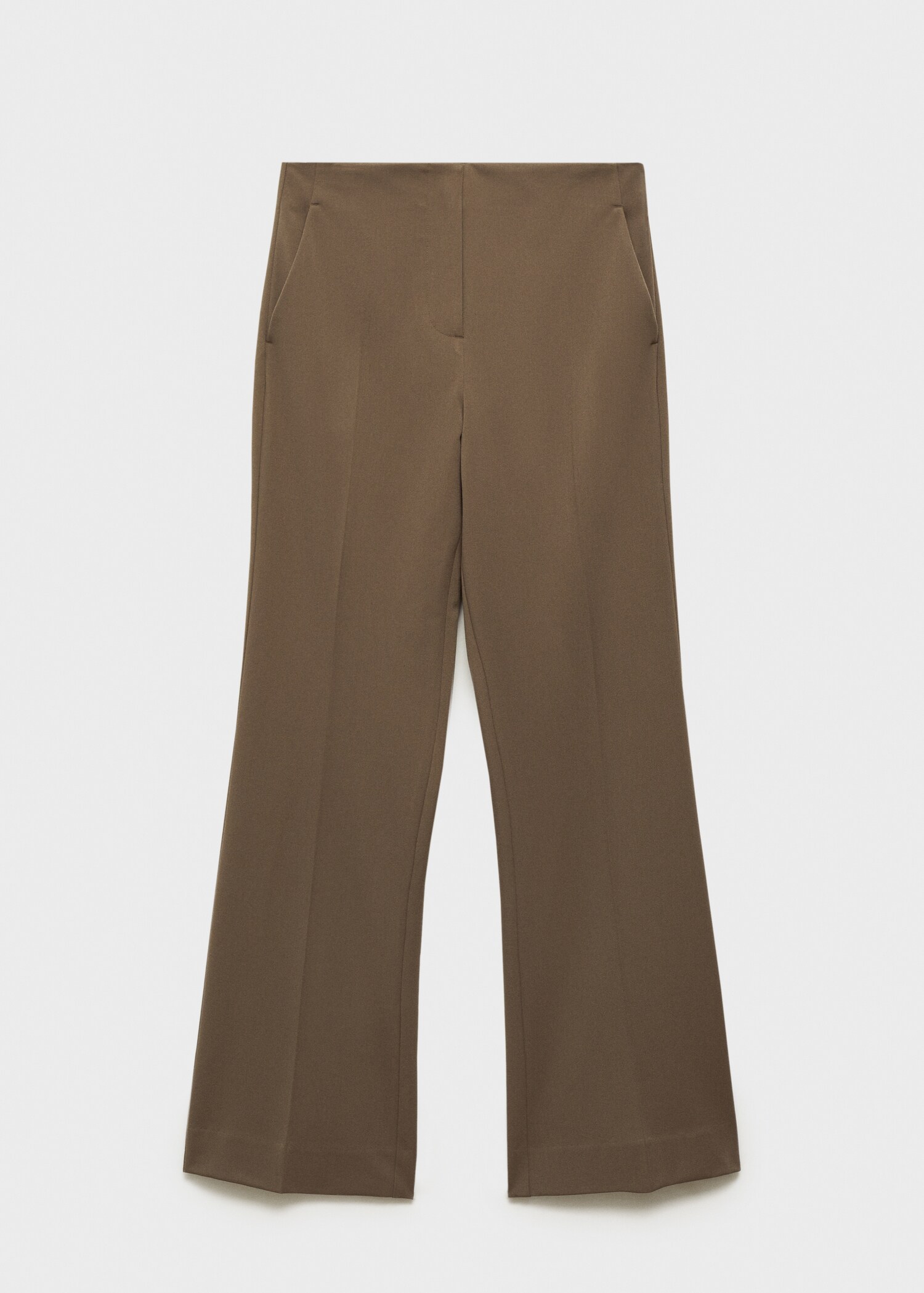 Mid-rise flare trousers - Article without model