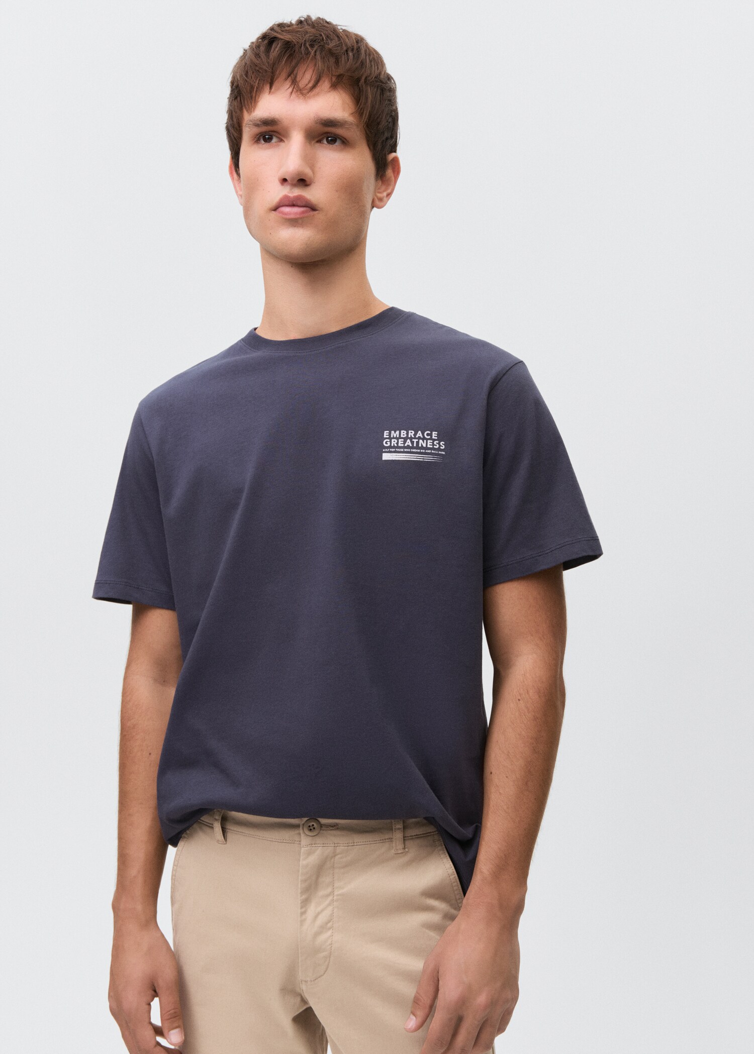 Pantalón chino algodón - Plano medio