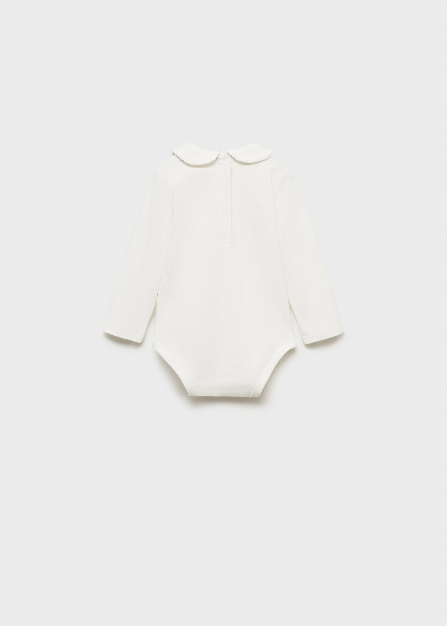 Body algodón cuello bebé - Reverso del artículo