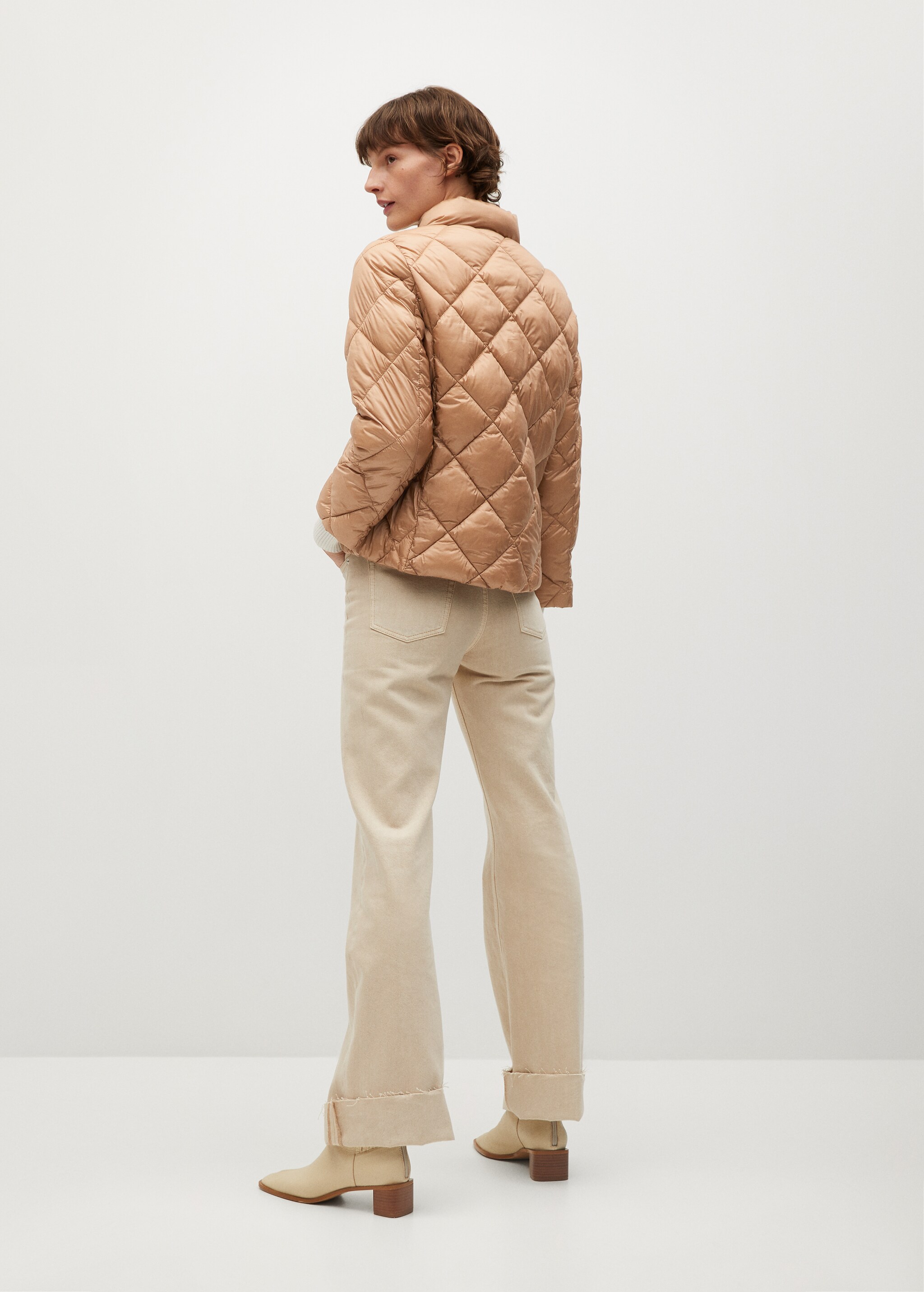 Anorak acolchado cremallera - Reverso del artículo