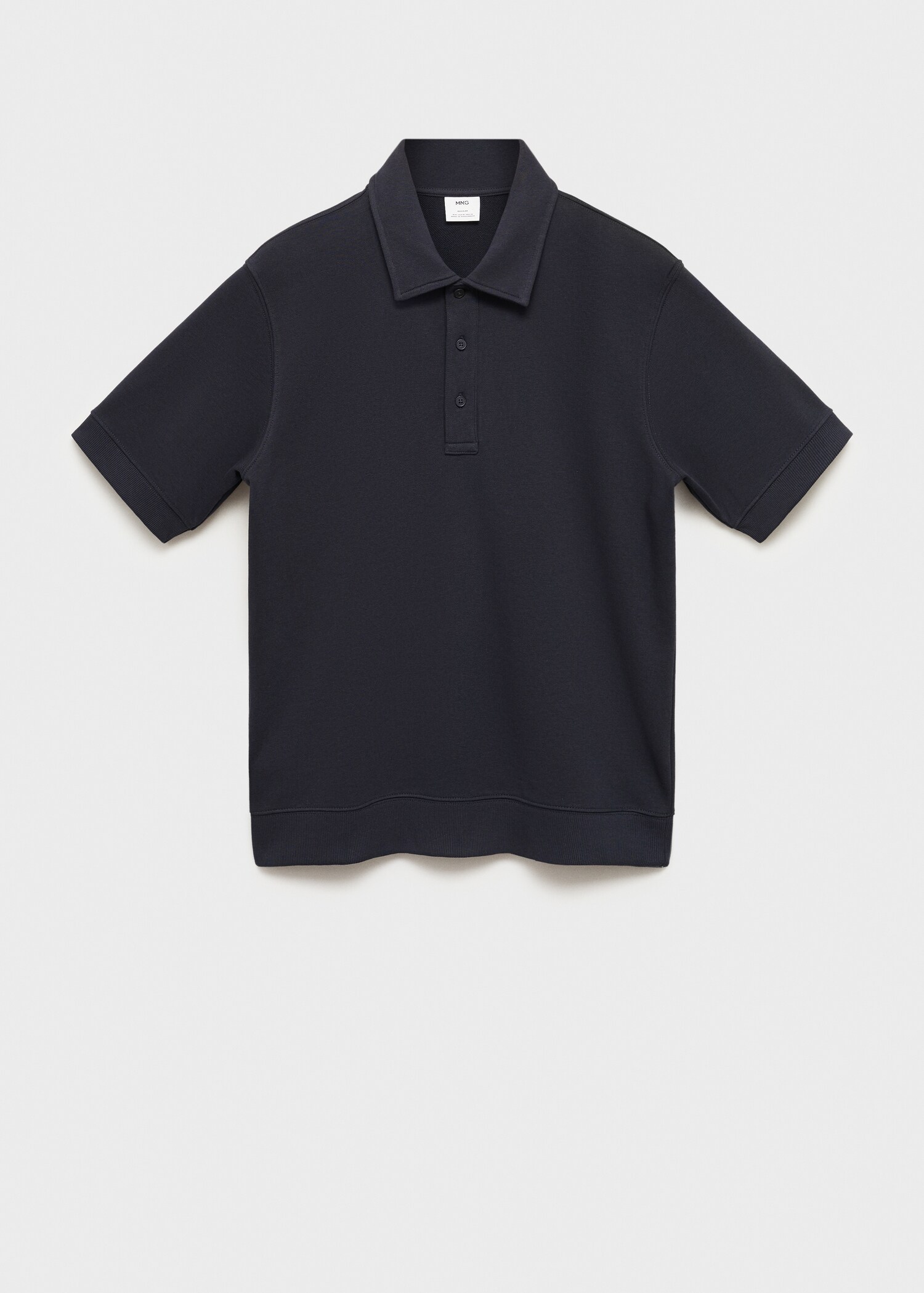 Regular-fit cotton polo shirt - Article without model