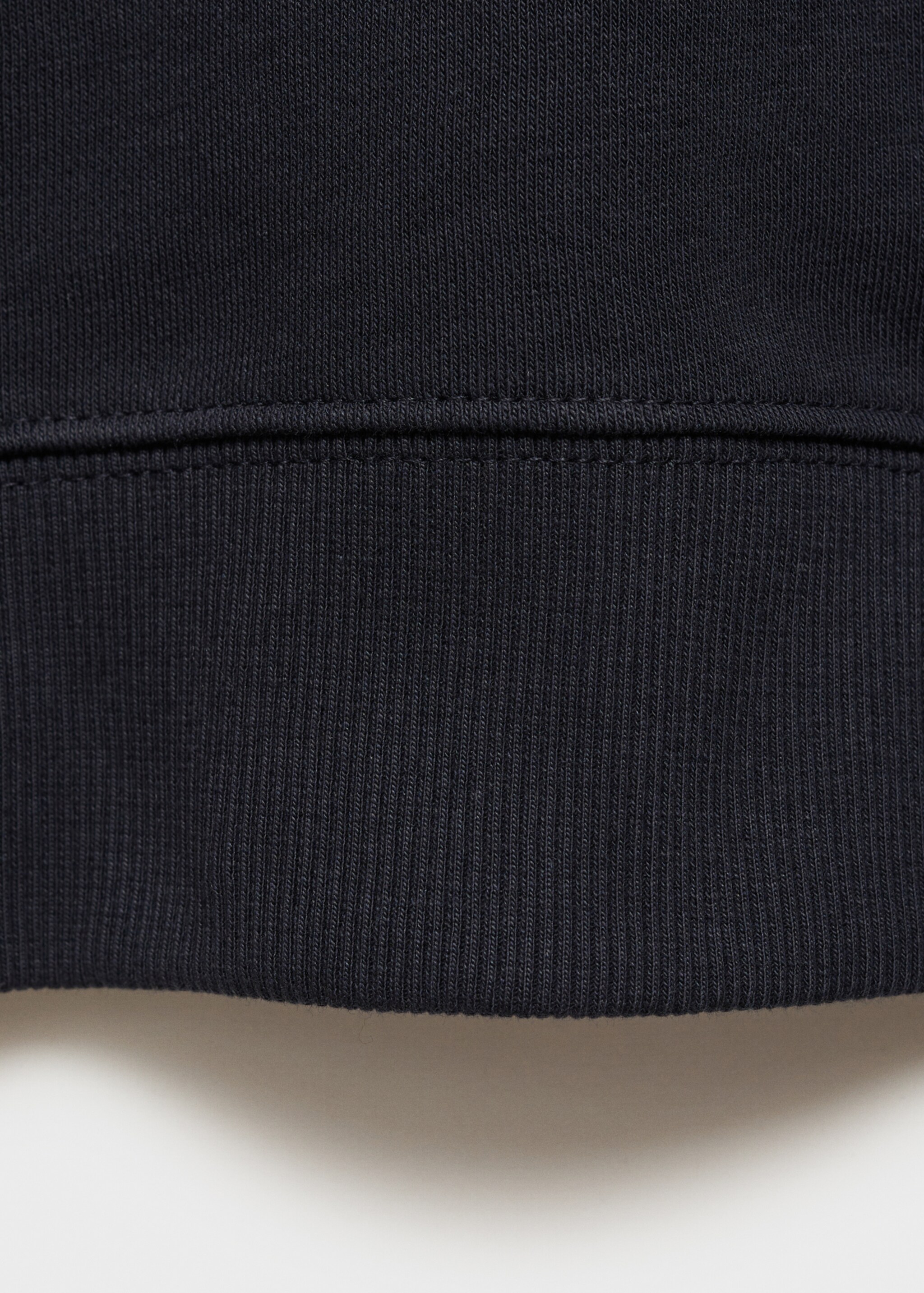 Regular-fit cotton polo shirt - Details of the article 0, Dark Navy. Ref: 87072890-00.